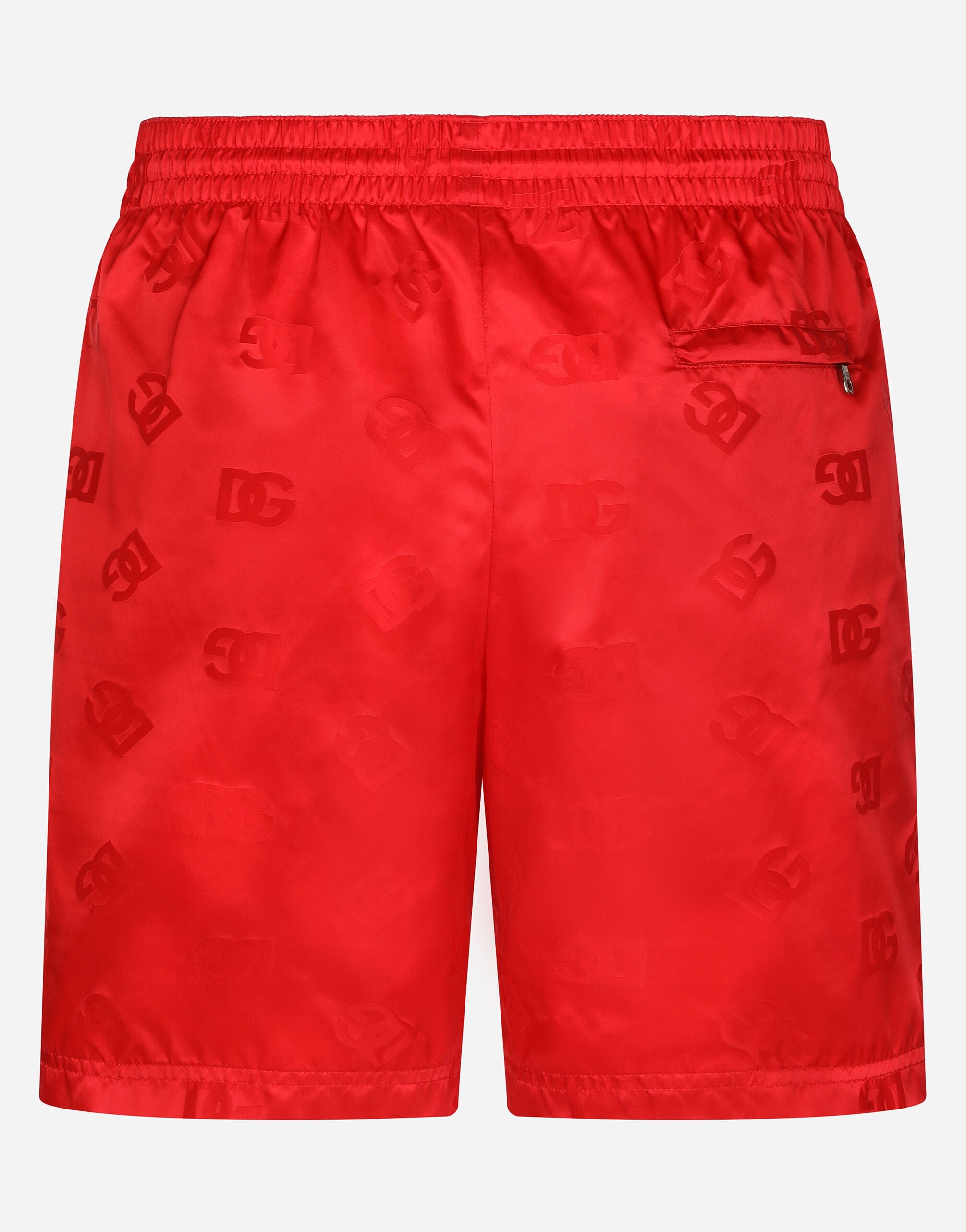 Dolce & Gabbana DG Monogram Jacquard Swim Trunks