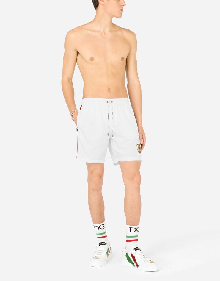 Dolce & Gabbana DG Patch Swim Shorts