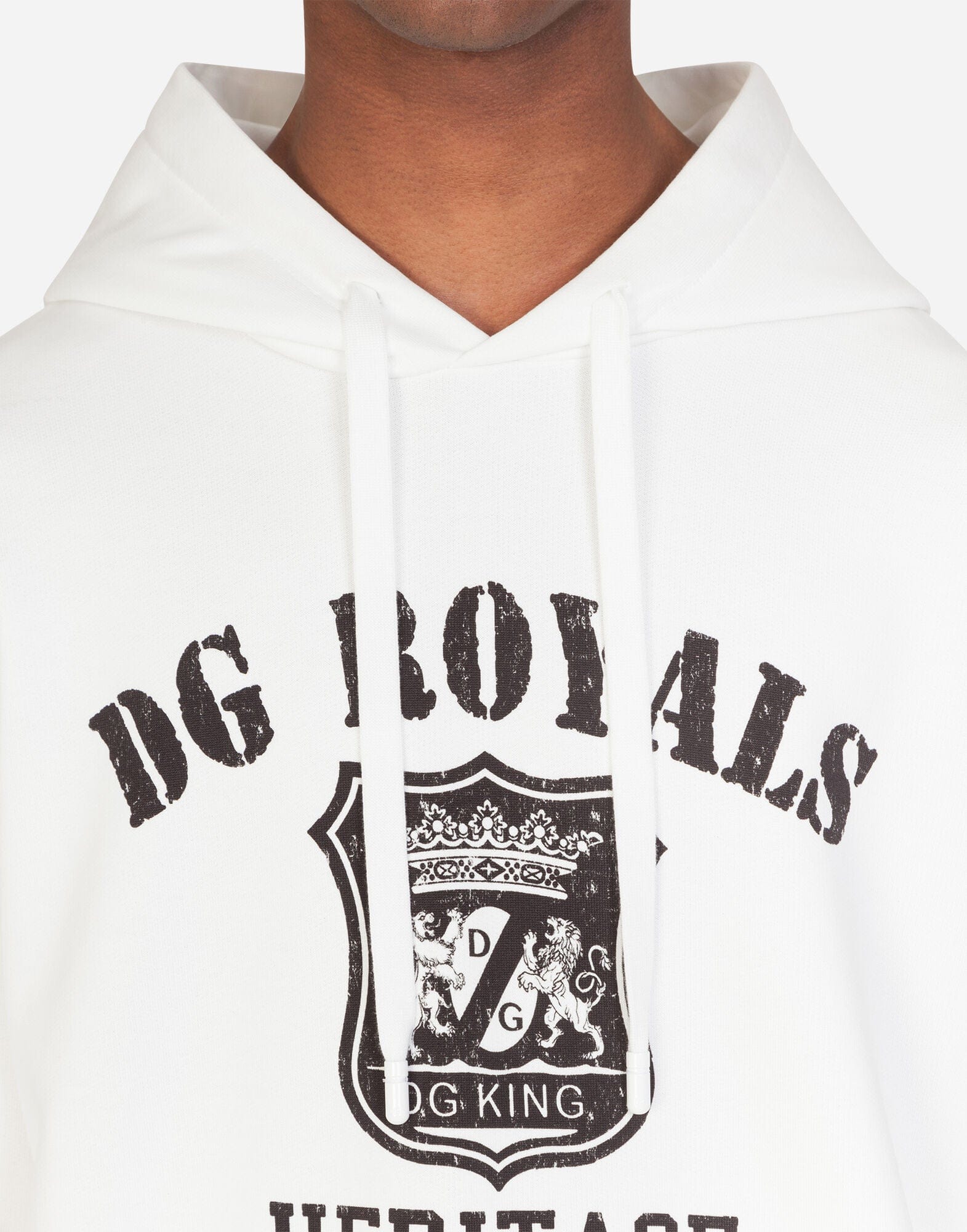 Dolce & Gabbana DG Royals Cotton Hoodie