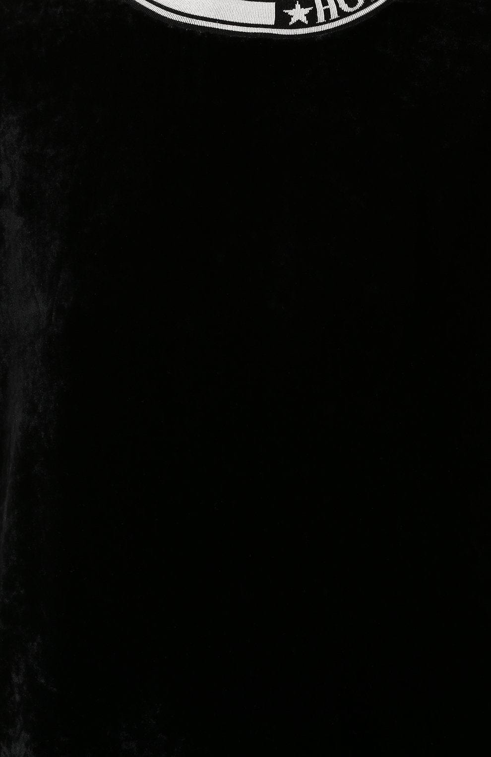 Dolce & Gabbana DG Star Velvet Sweatshirt