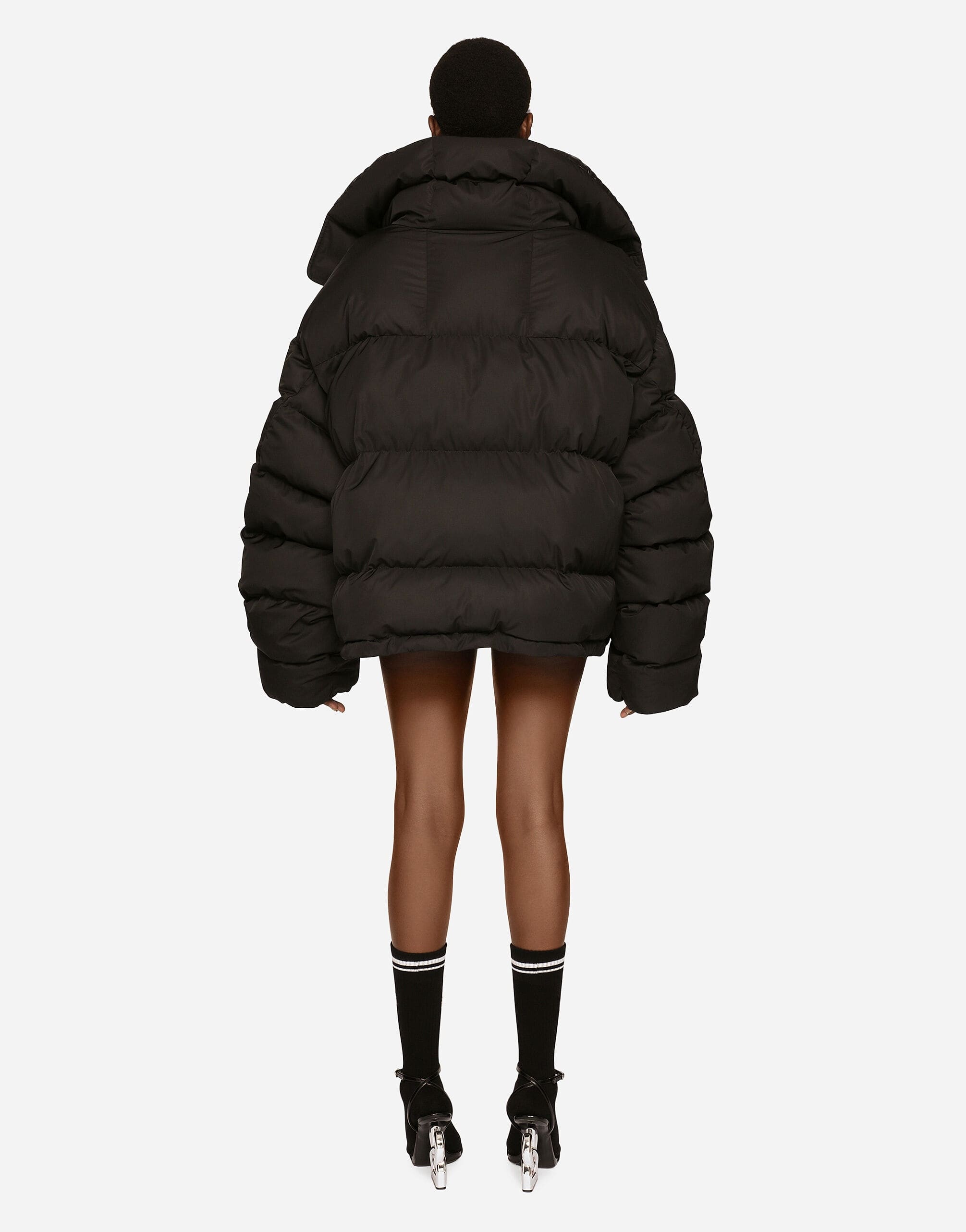 Dolce & Gabbana Dolce & Gabbana DGVIB3 Embroidered Puffer Jacket