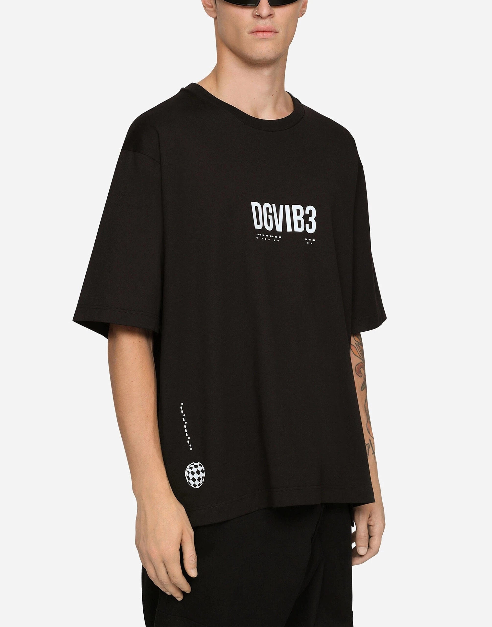 Dolce & Gabbana DGVIB3 Print Cotton T-Shirt