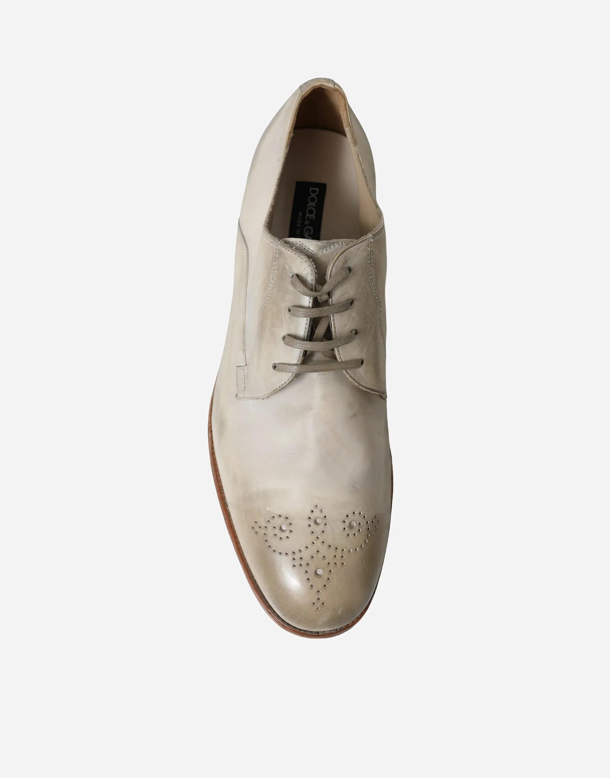 Dolce & Gabbana Distressed Derby Shoes