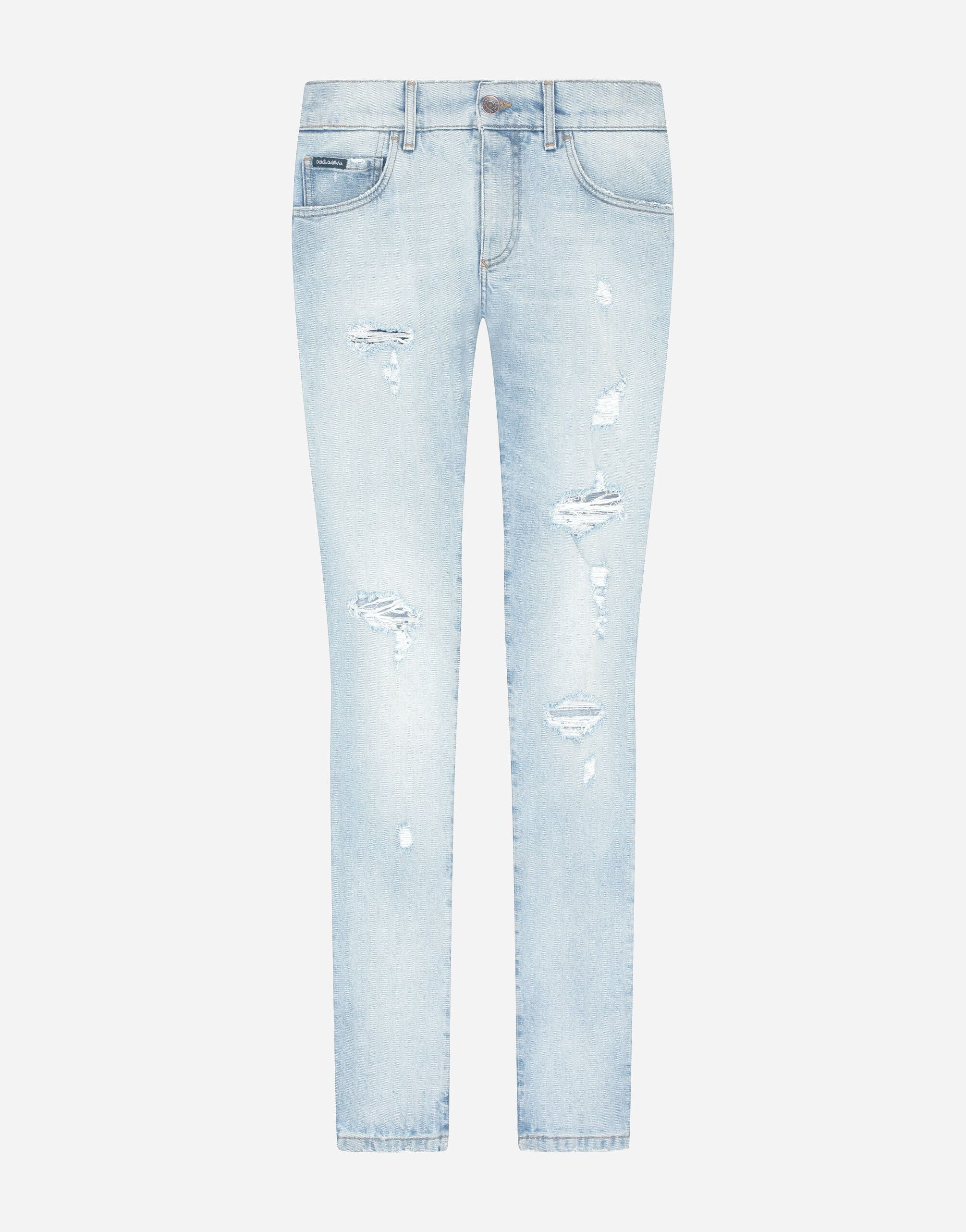 Dolce & Gabbana Distressed Skinny Jeans