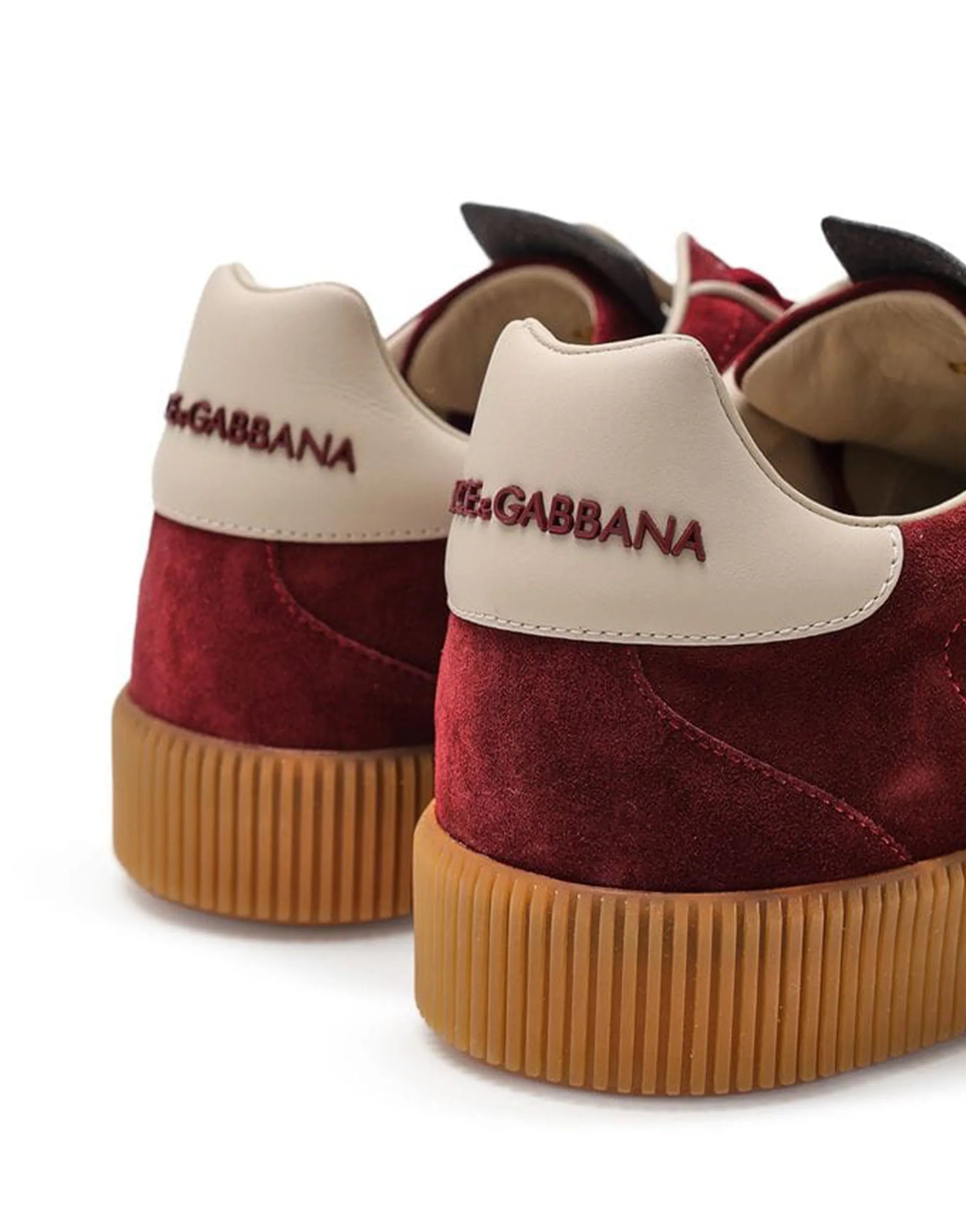 Dolce & Gabbana Dolce & Gabbana DNA Bordeaux Low Top Sneakers