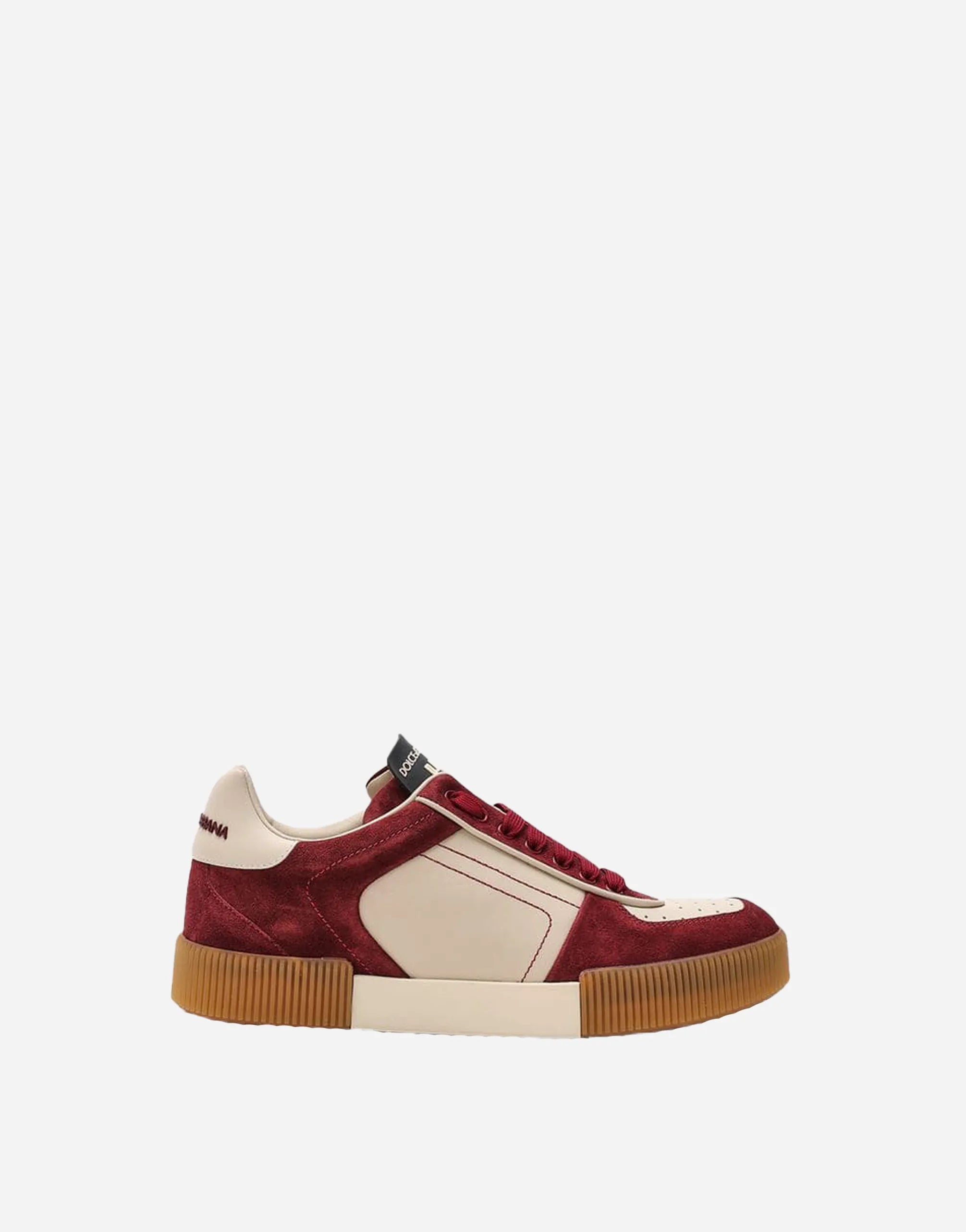 Dolce & Gabbana Dolce & Gabbana DNA Bordeaux Low Top Sneakers