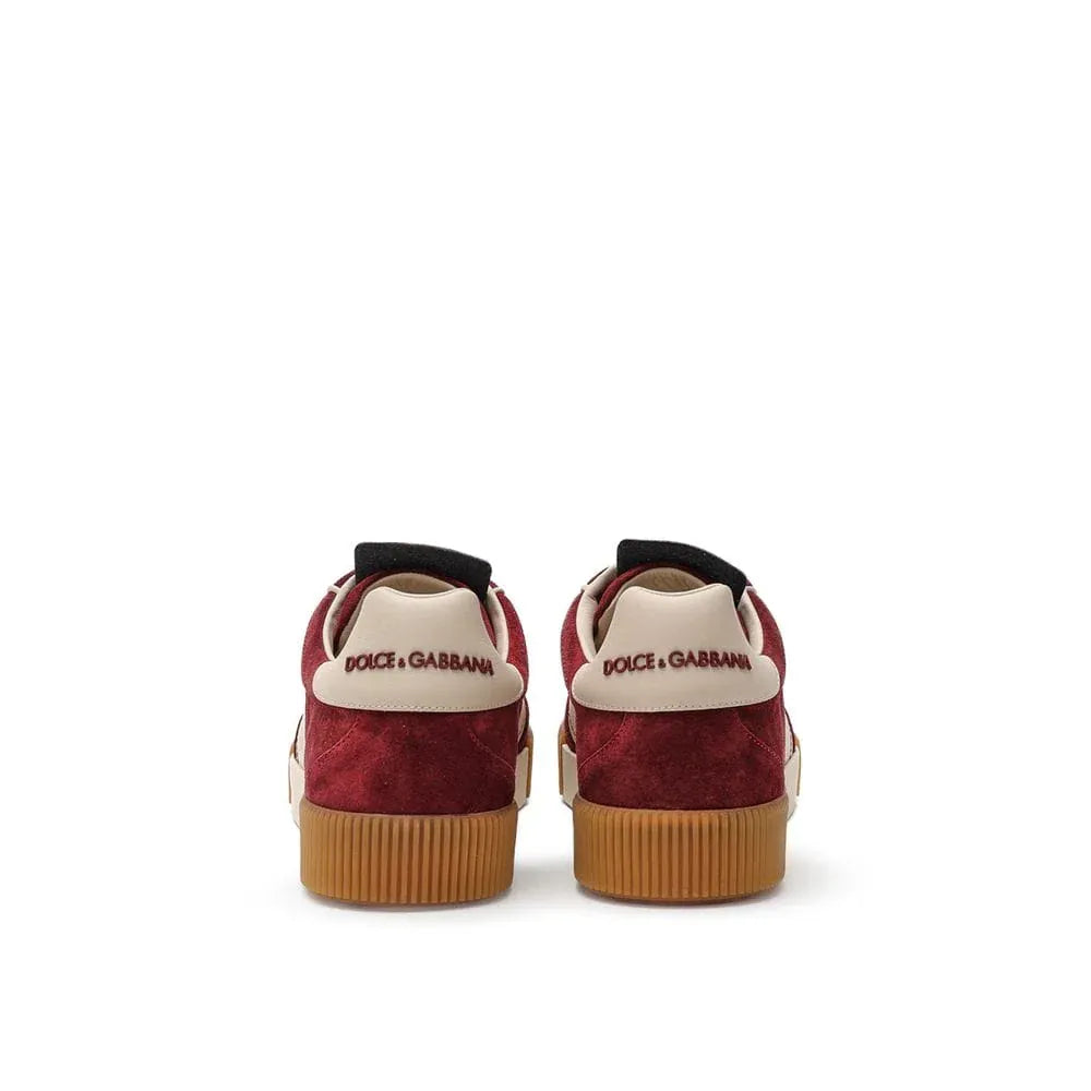 Dolce & Gabbana Dolce & Gabbana DNA Bordeaux Low Top Sneakers