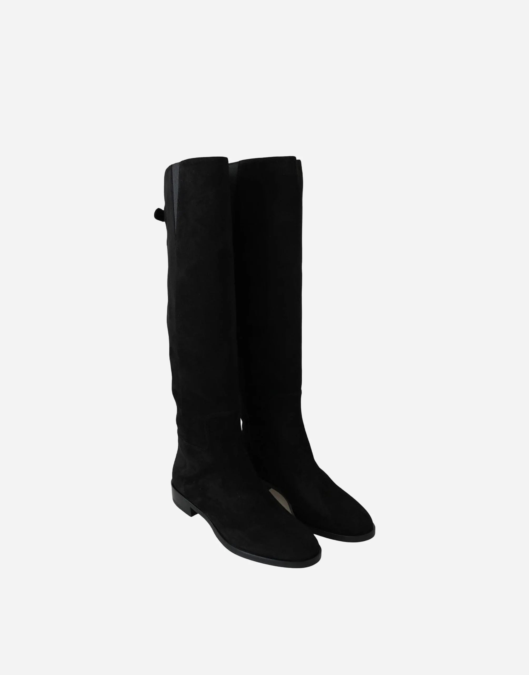 Dolce & Gabbana Suede Knee-High Boots