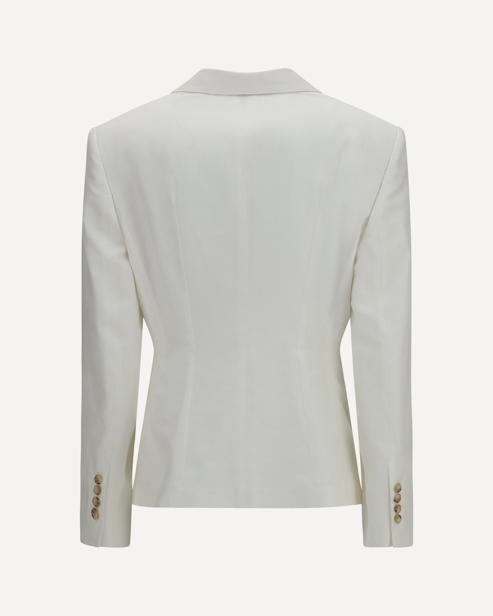 Double-Breasted Blazer With Faux Pockets - alternate view