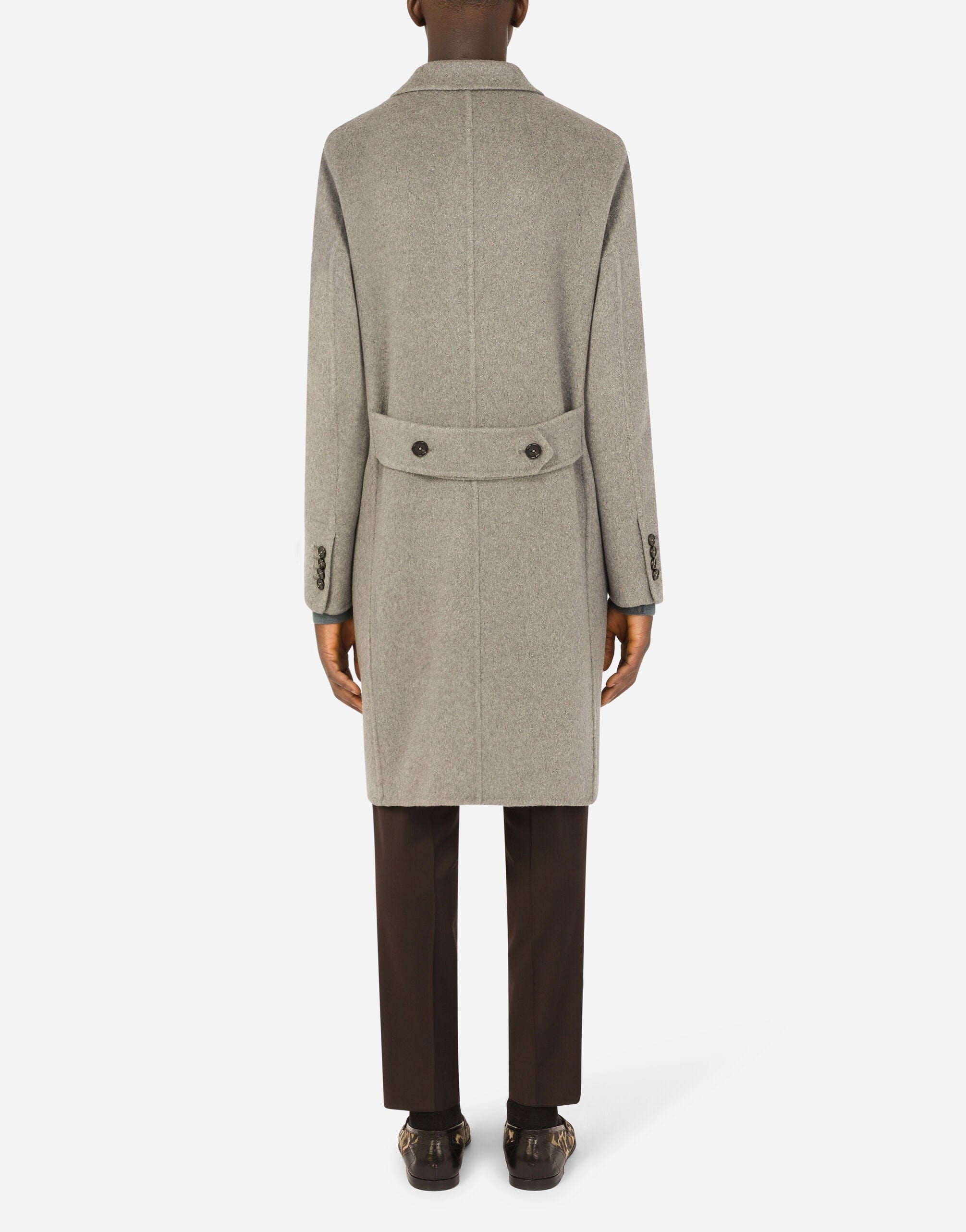 Dolce & Gabbana Double-Breasted Double Cashmere Coat