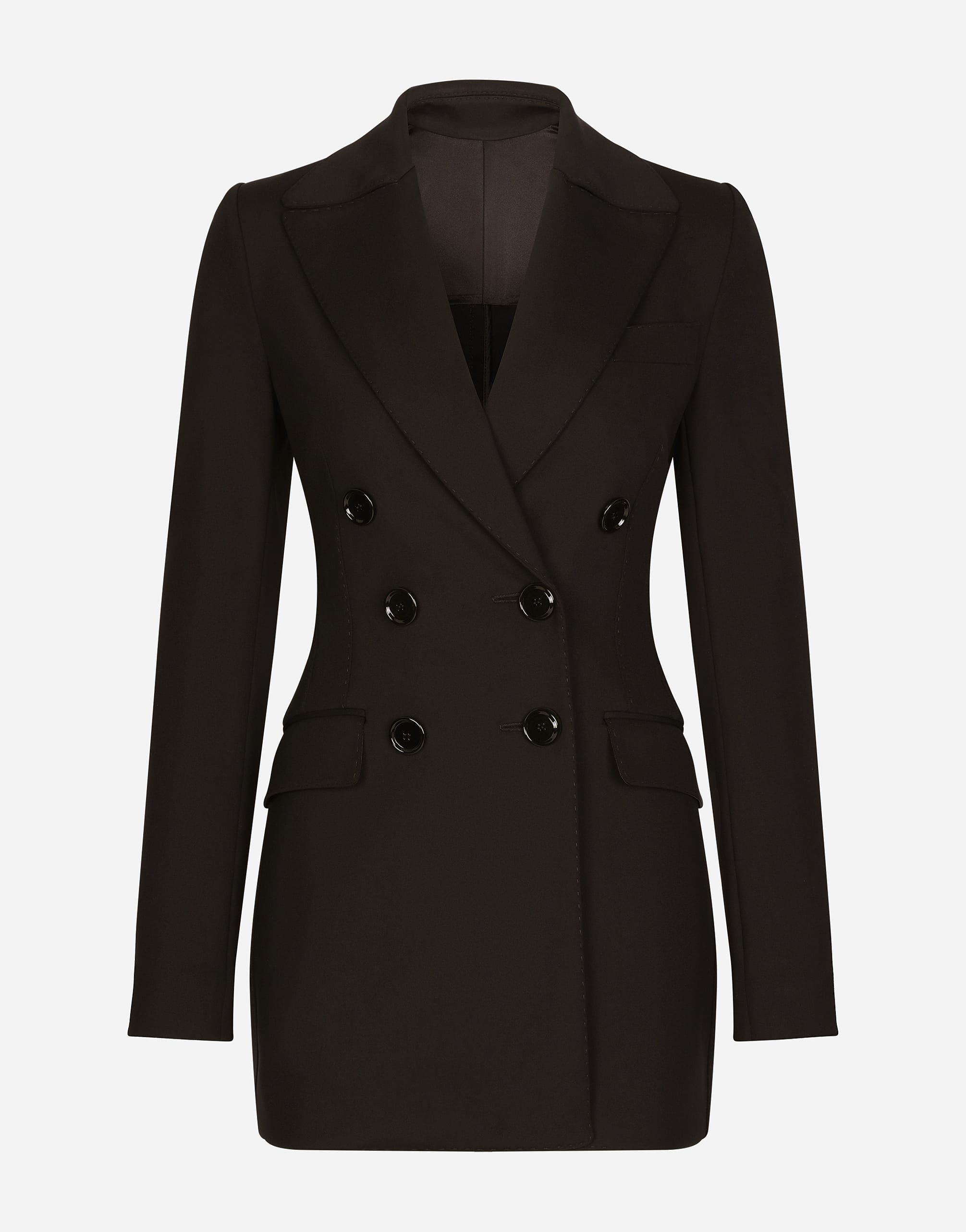 Dolce & Gabbana Dolce & Gabbana Double-Breasted Technical Blazer Jacket