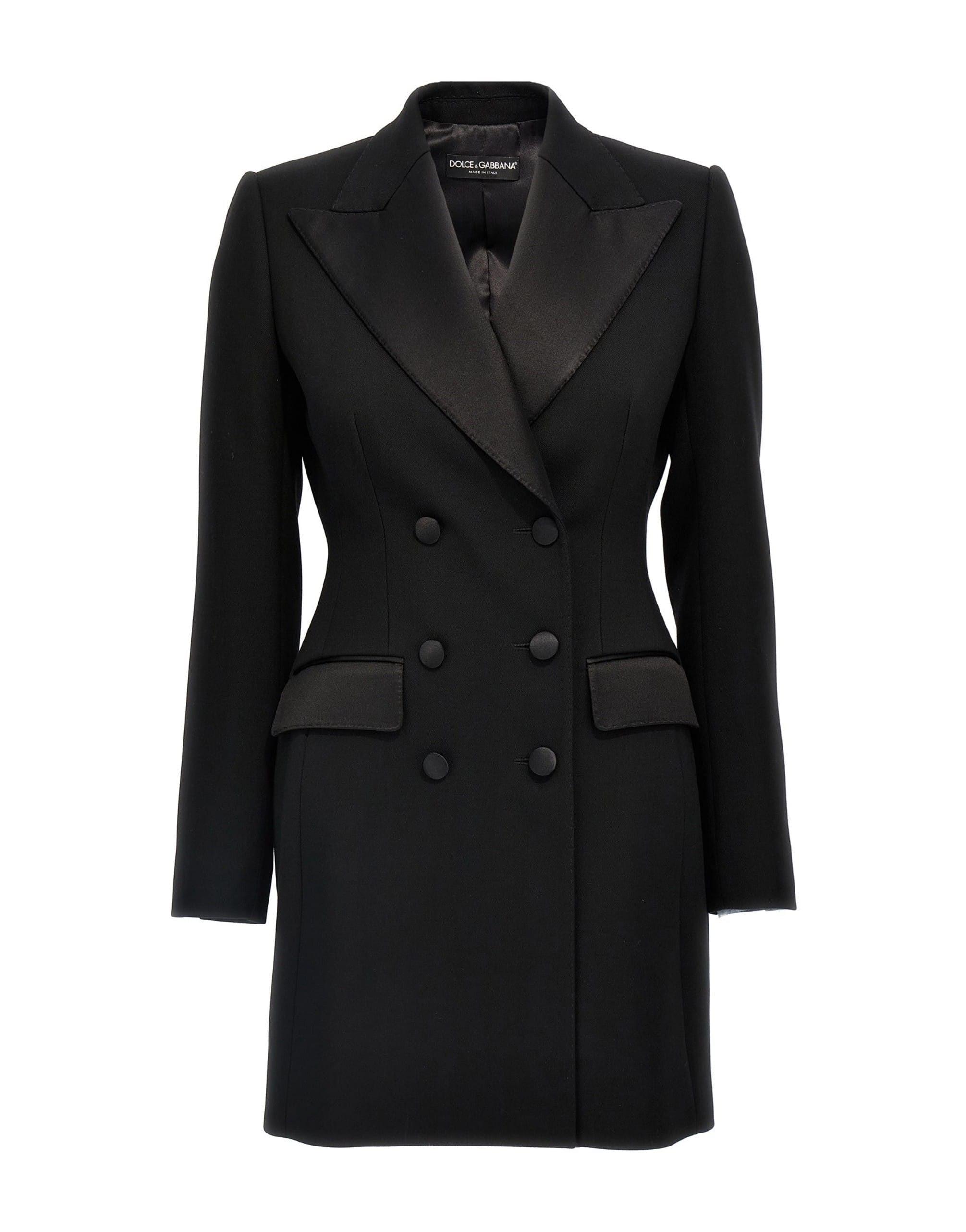 Dolce & Gabbana Dolce & Gabbana Double-Breasted Tuxedo Blazer