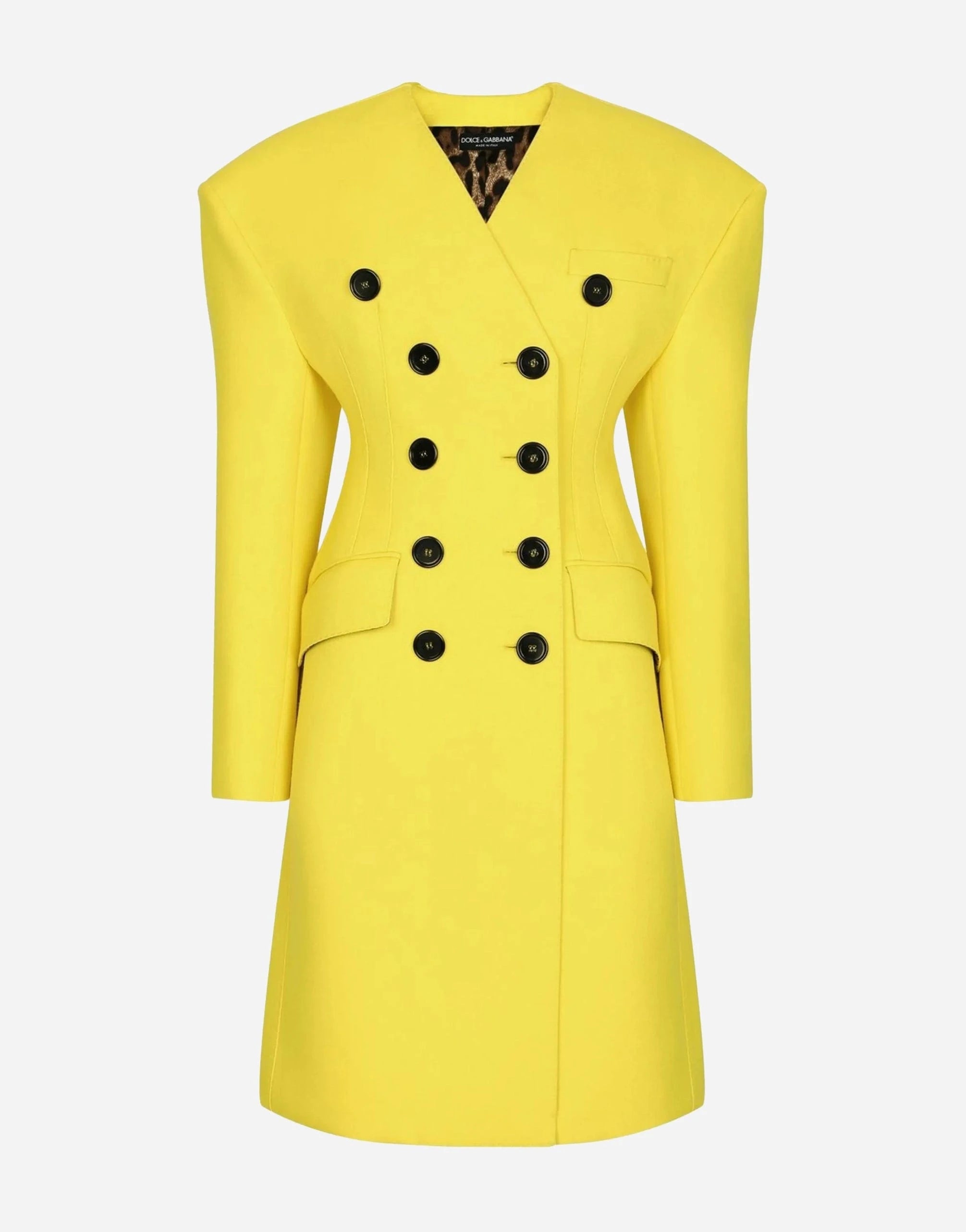 Dolce & Gabbana Double-Breasted Wool Coat