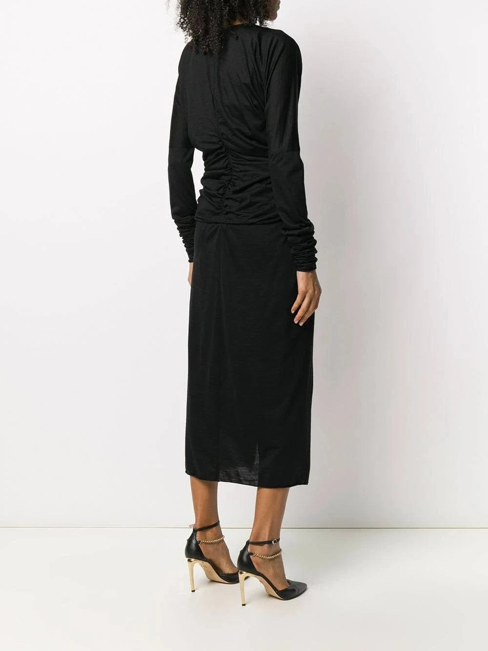 Dolce & Gabbana Draped Jersey Dress