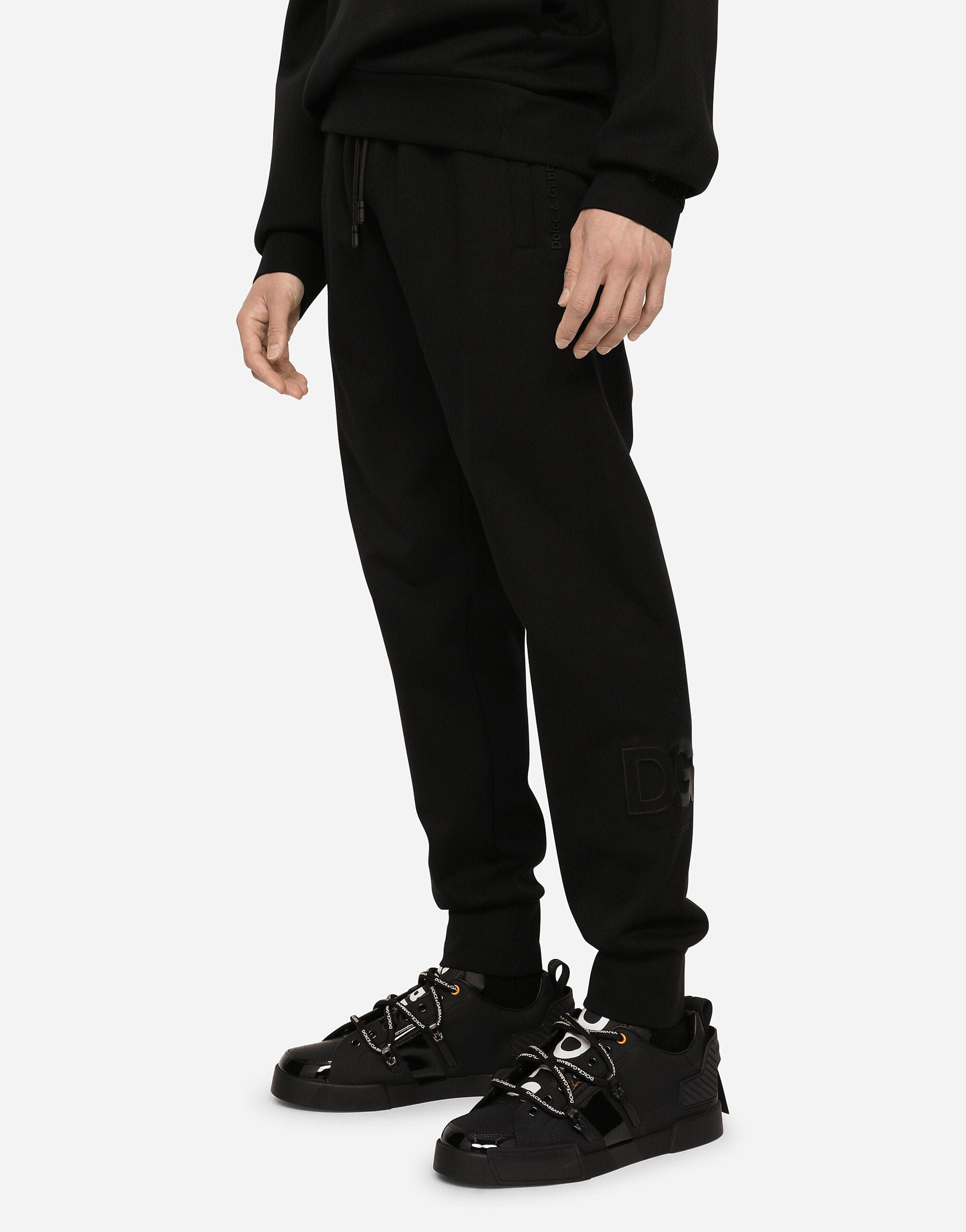 Dolce & Gabbana Drawstring Elasticated Waist Track Pants
