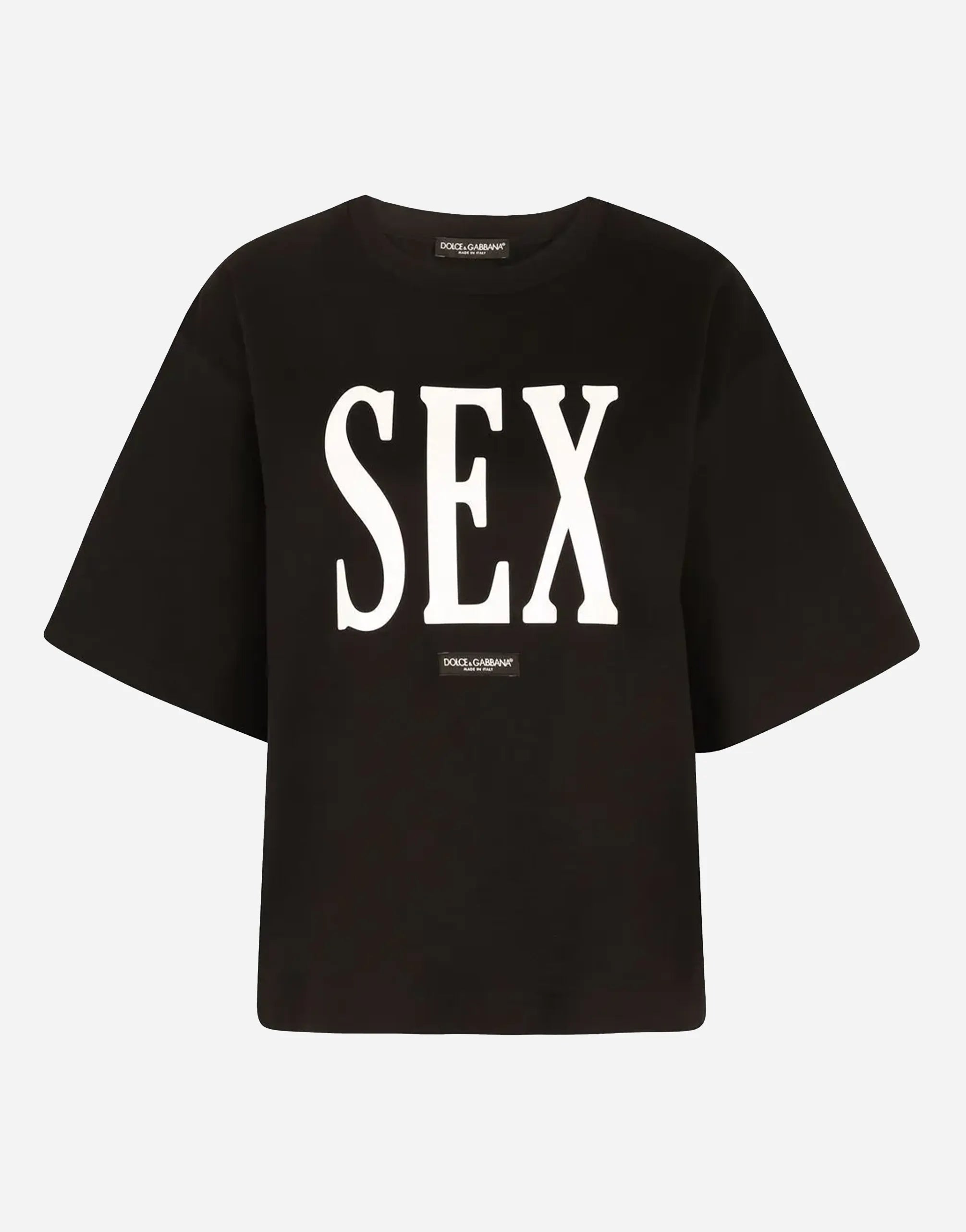 Dolce & Gabbana Drop-Shoulder T-Shirt