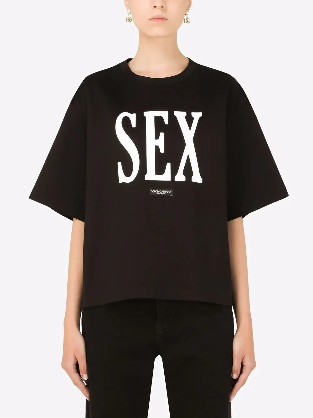Dolce & Gabbana Drop-Shoulder T-Shirt - alternate view