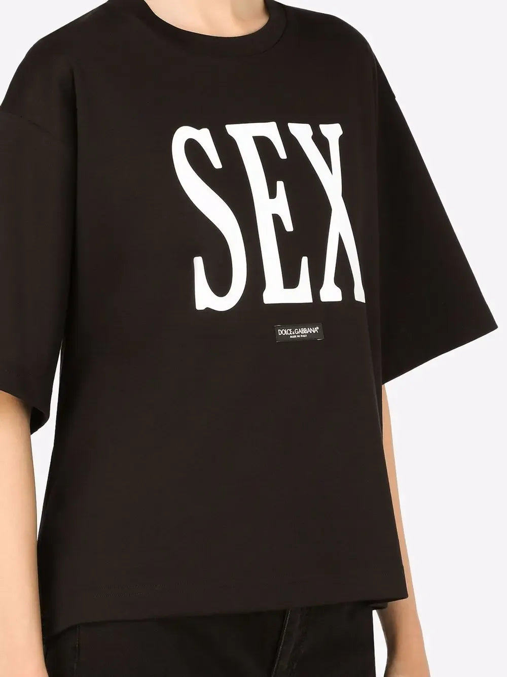 Dolce & Gabbana Drop-Shoulder T-Shirt