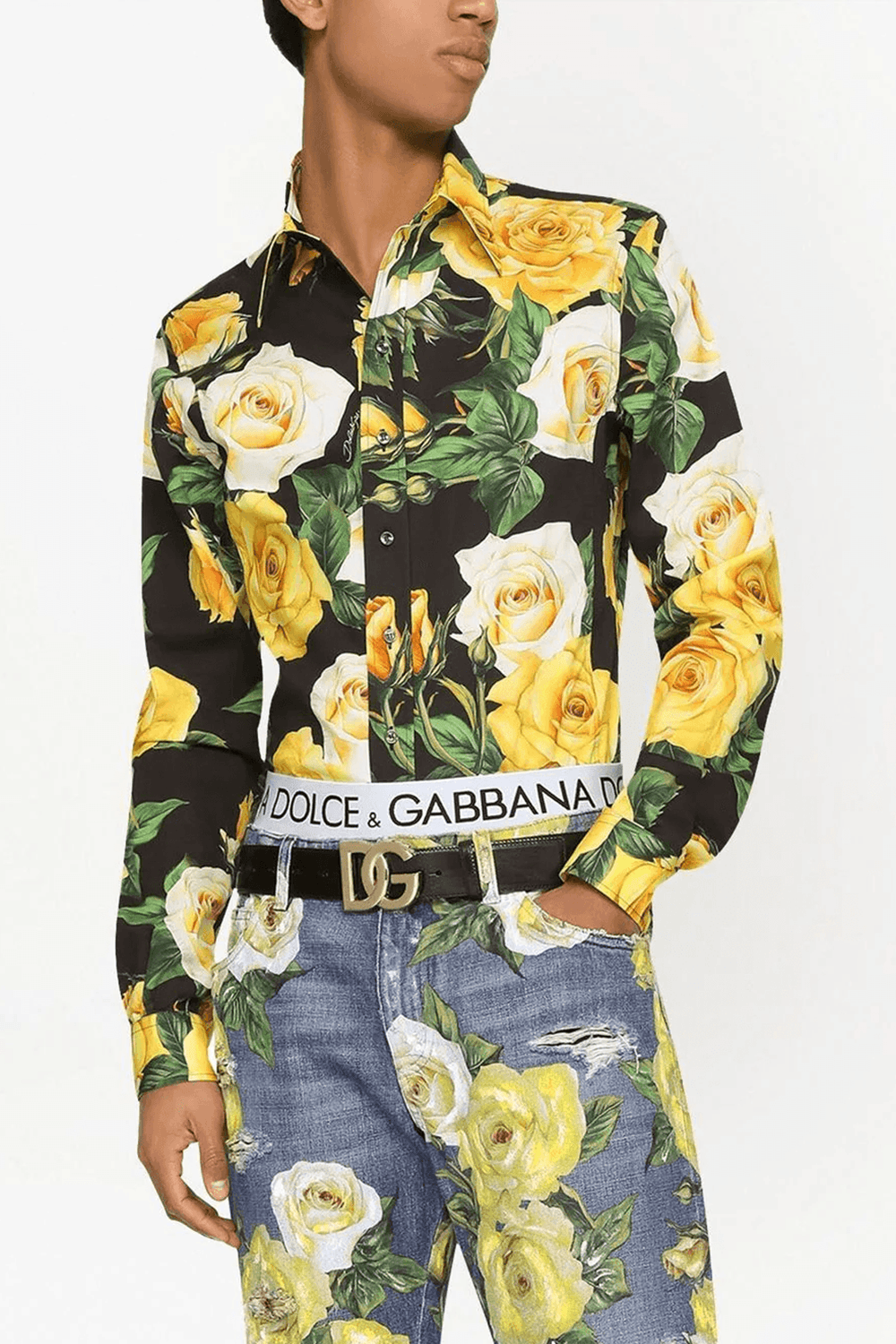 Dolce & Gabbana Dolce & Gabbana Eden Floral Shirt