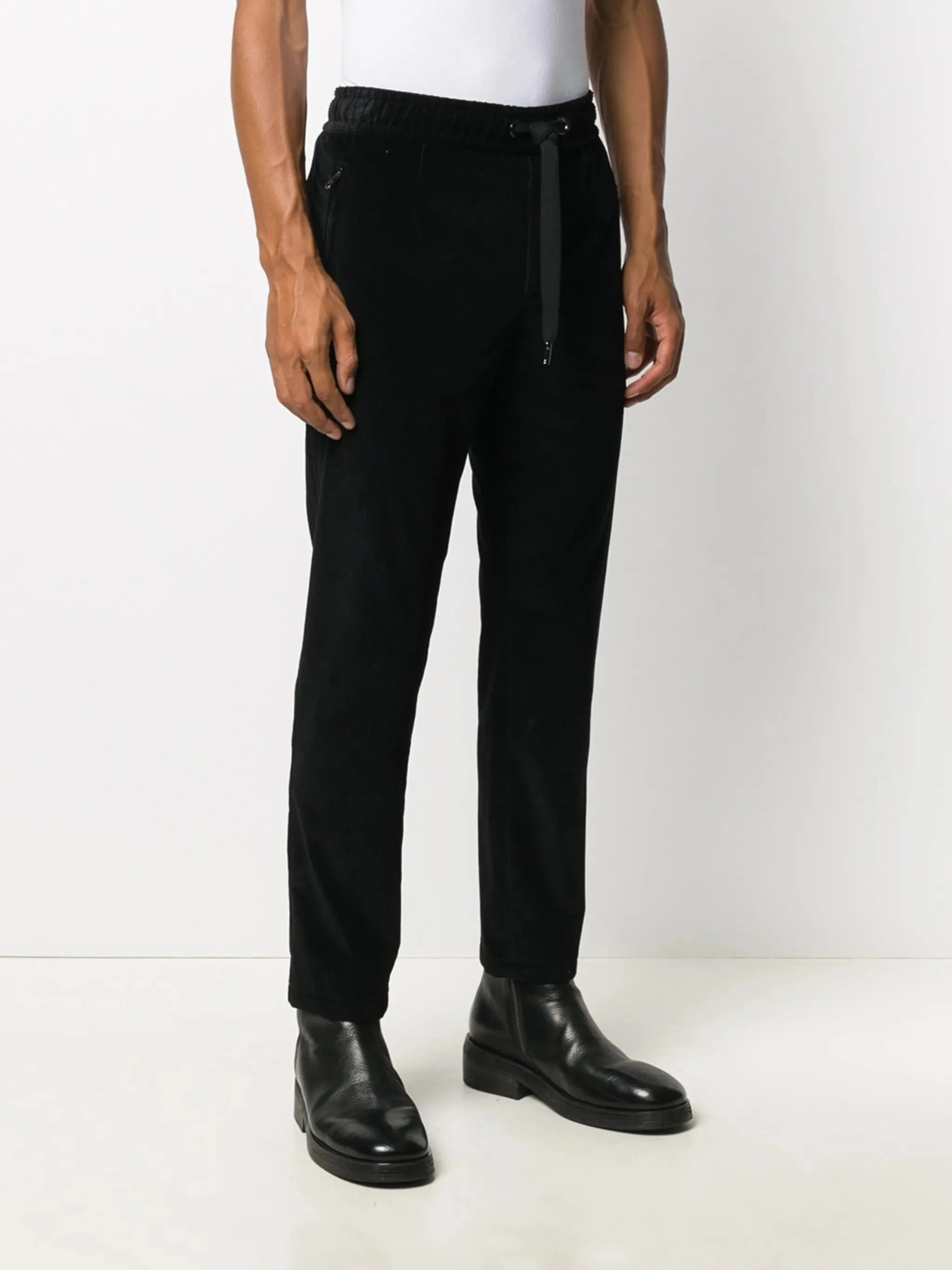 Dolce & Gabbana Elasticated Corduroy Track Pants