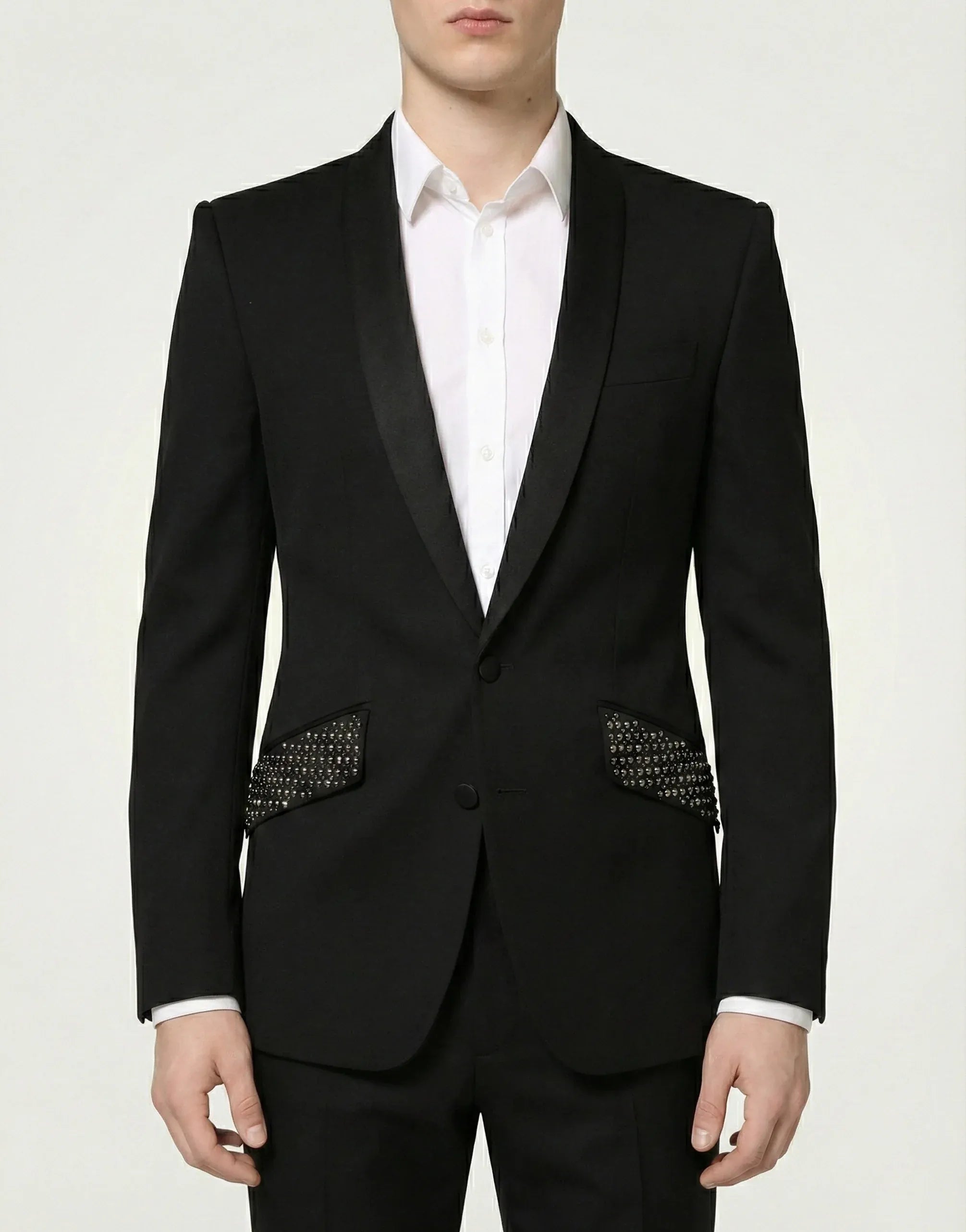 Dolce & Gabbana 装饰口袋西装夹克