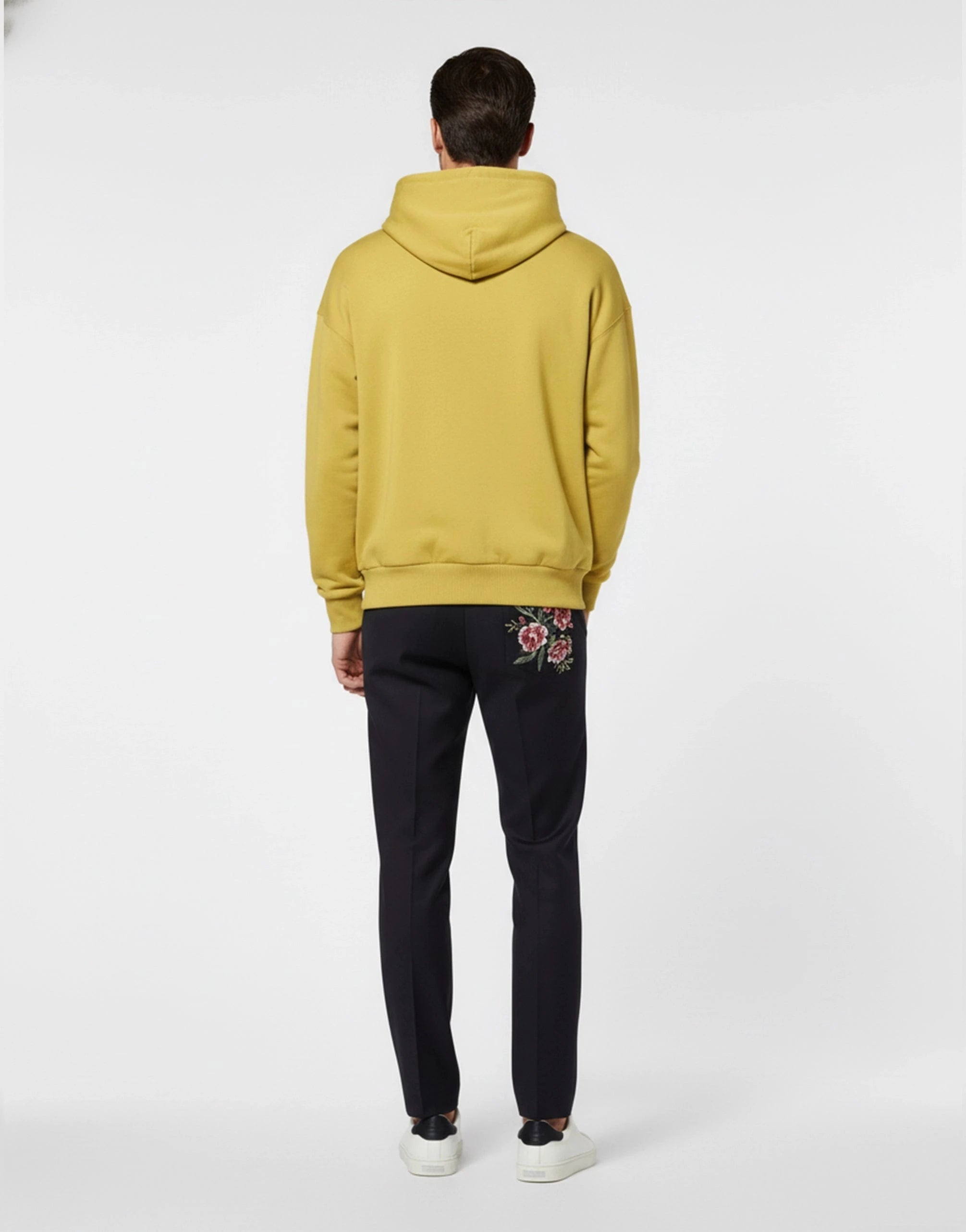 Dolce & Gabbana Embossed DG Logo Technical Jersey Hoodie