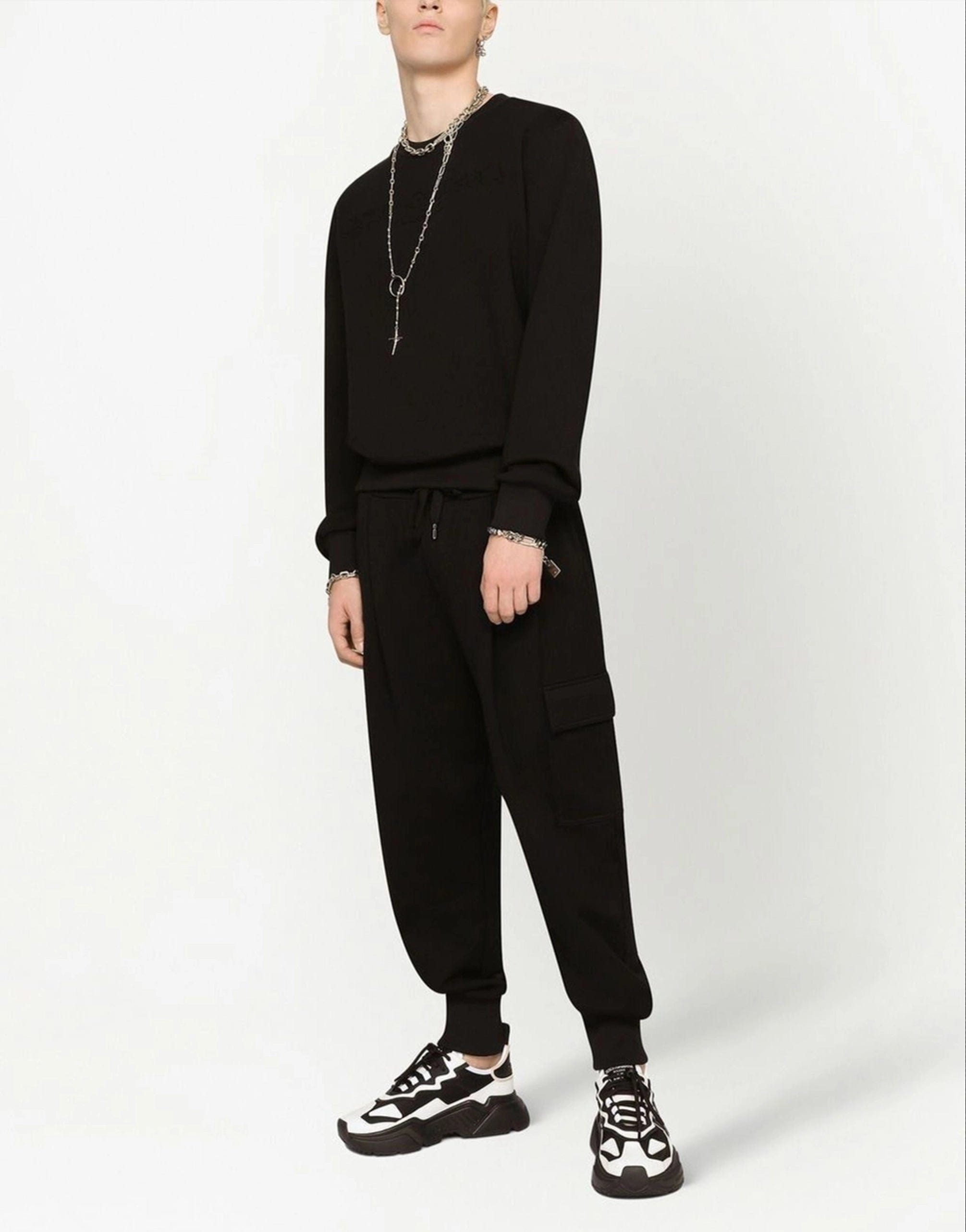 Dolce & Gabbana Embossed-Logo Sweatshirt