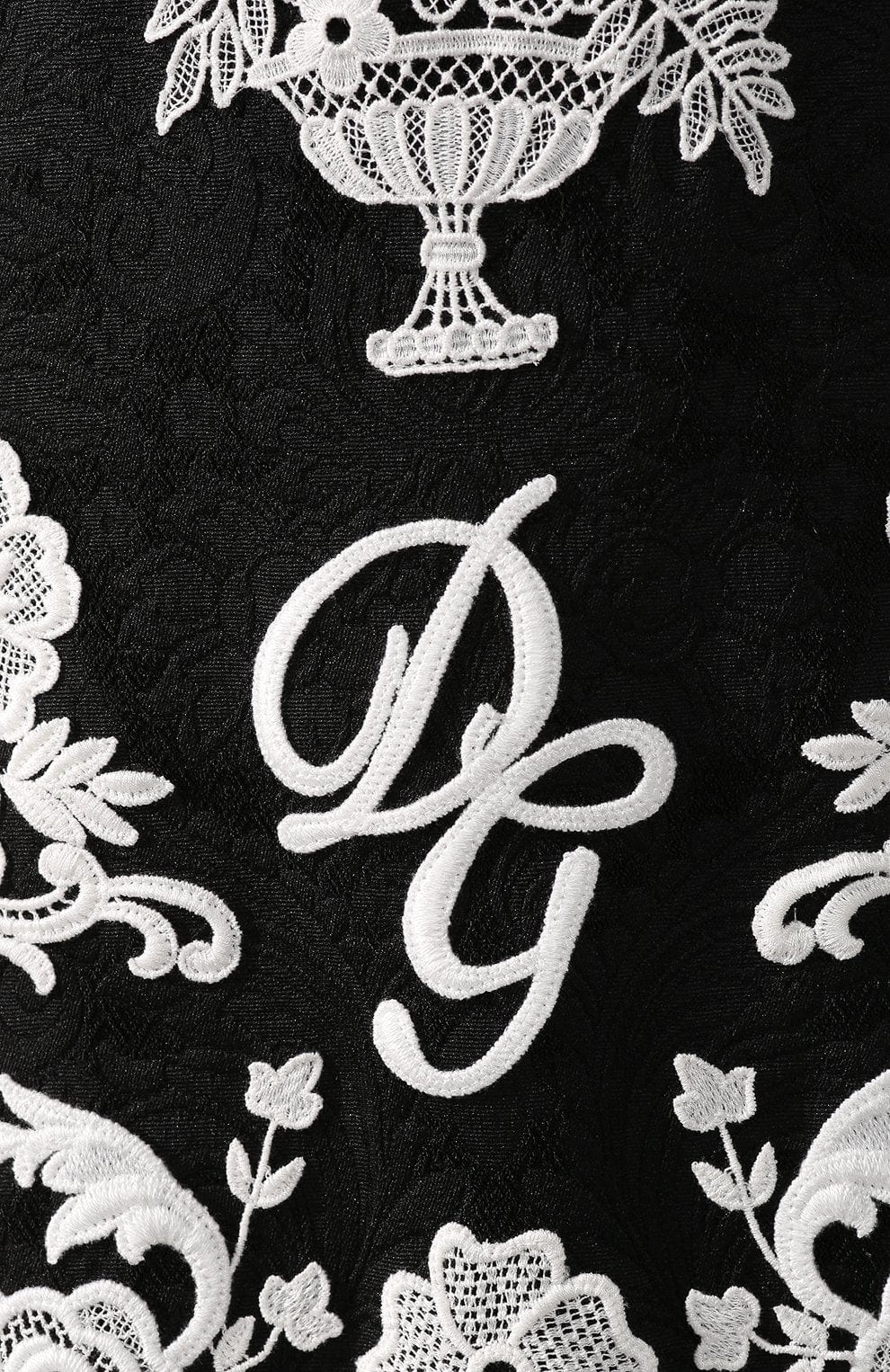 Dolce & Gabbana Embroidered Floral Lace Dress