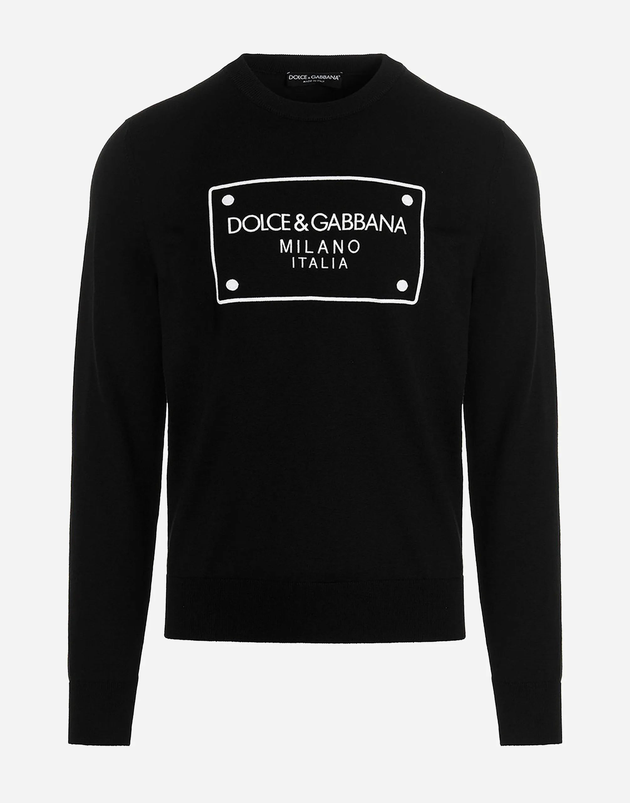 Dolce & Gabbana Dolce & Gabbana Embroidered Logo Sweater