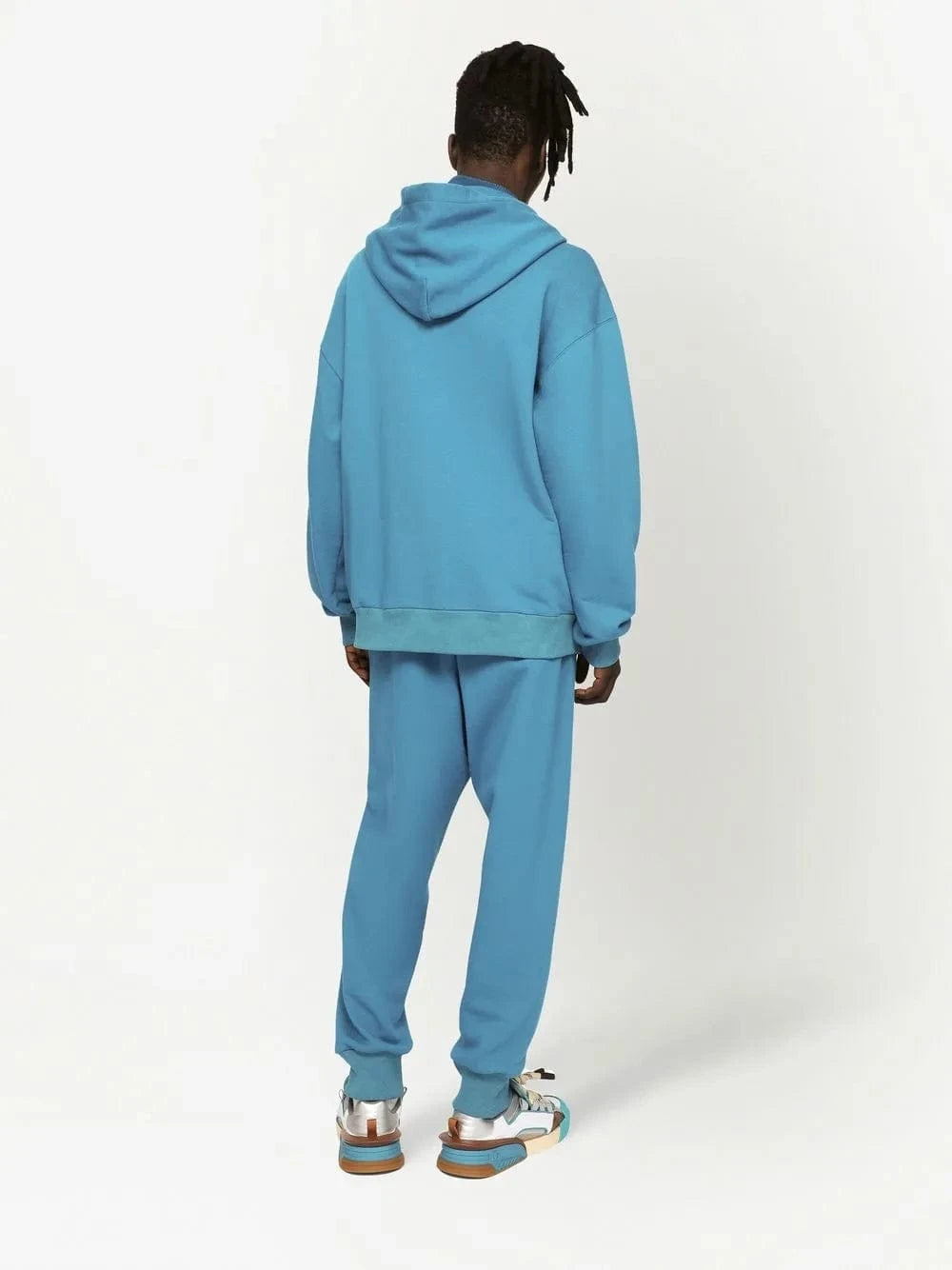 Dolce & Gabbana Embroidered-Logo Zipped Hoodie