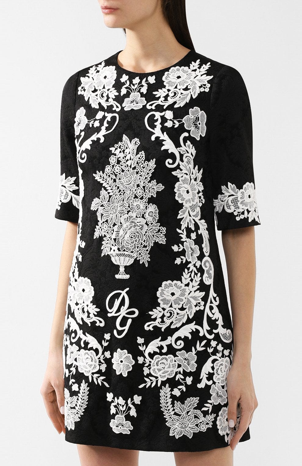 Dolce & Gabbana Embroidered Minidress