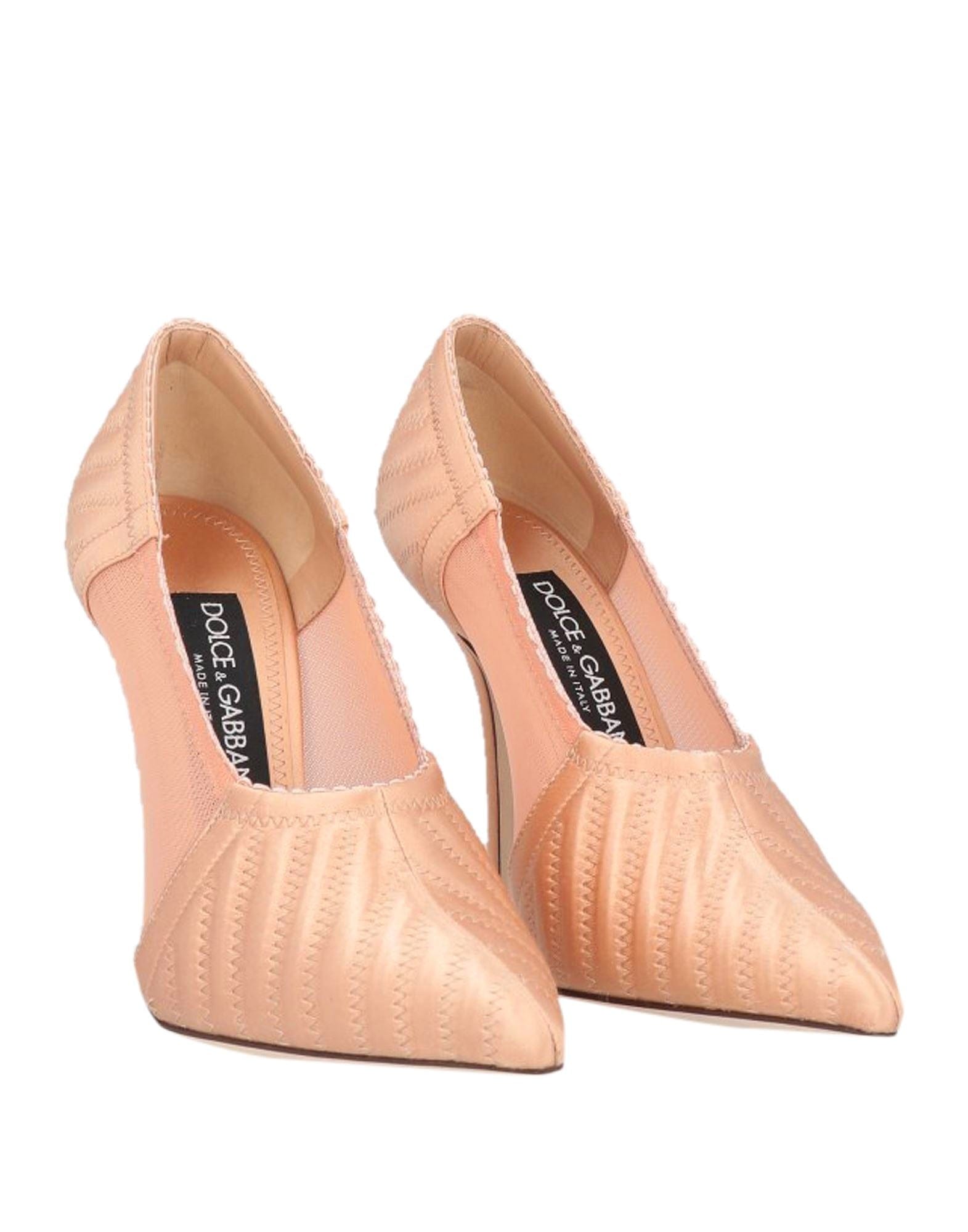 Dolce & Gabbana Embroidered Pointed-Toe Pumps - alternate view