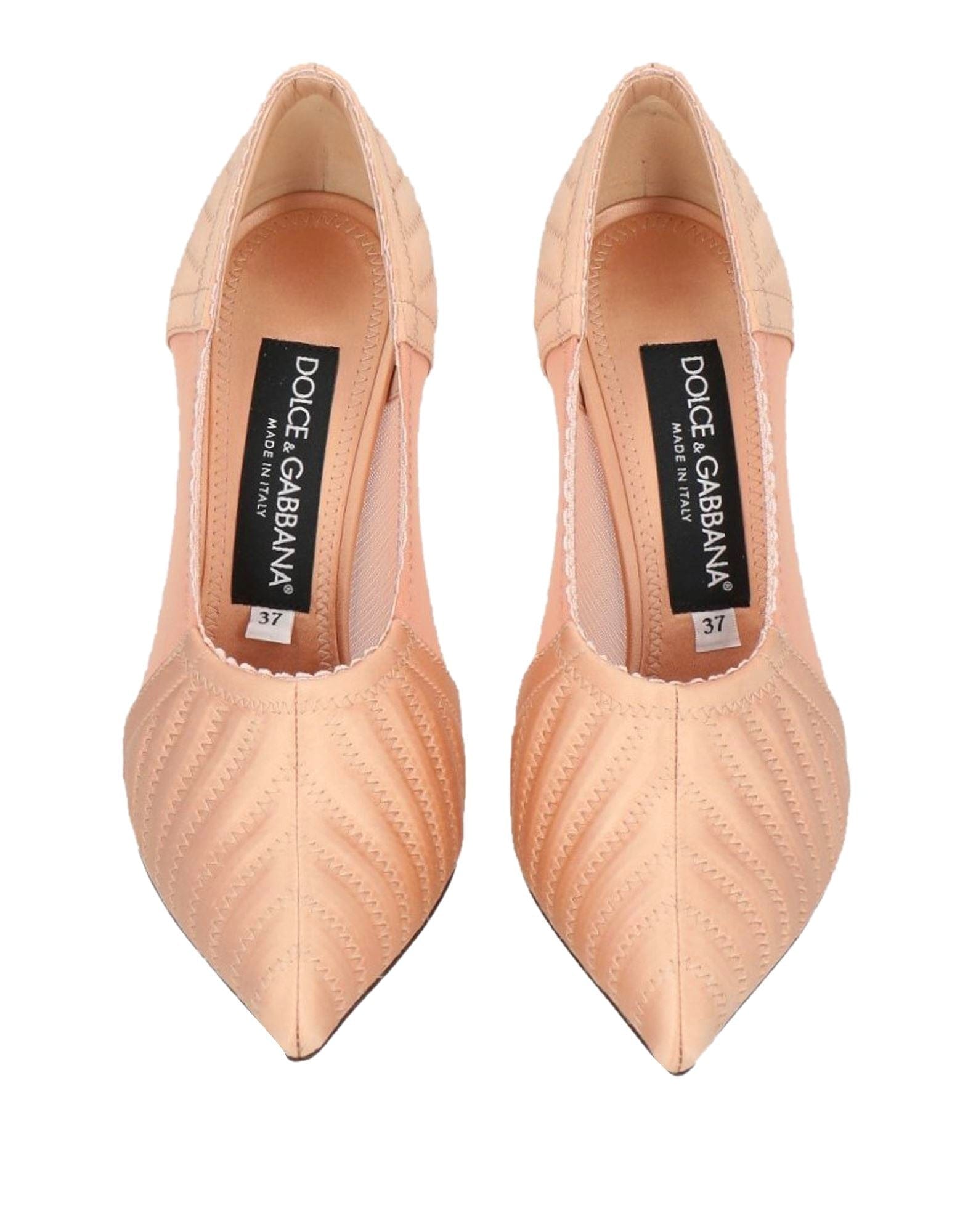 Dolce & Gabbana Embroidered Pointed-Toe Pumps