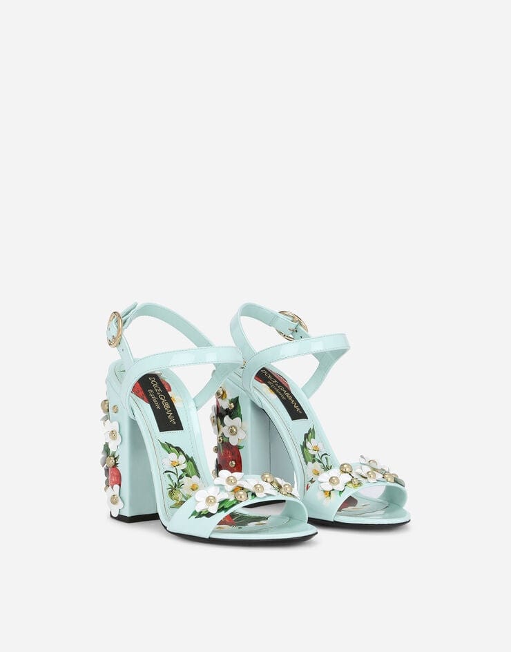 Dolce & Gabbana Embroidery And Studs sandals