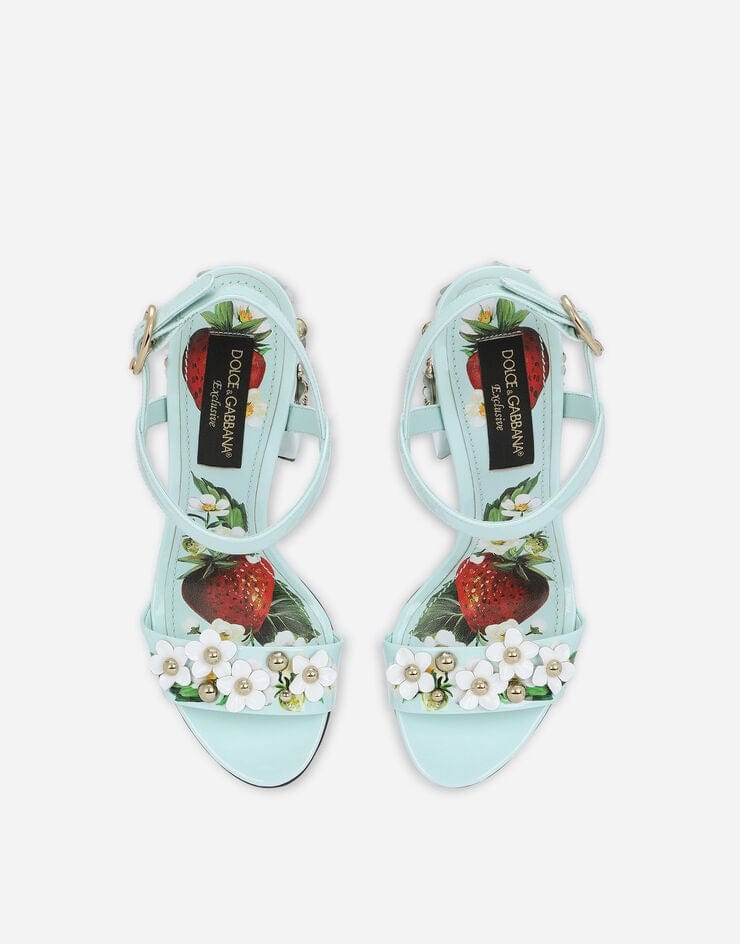 Dolce & Gabbana Embroidery And Studs sandals