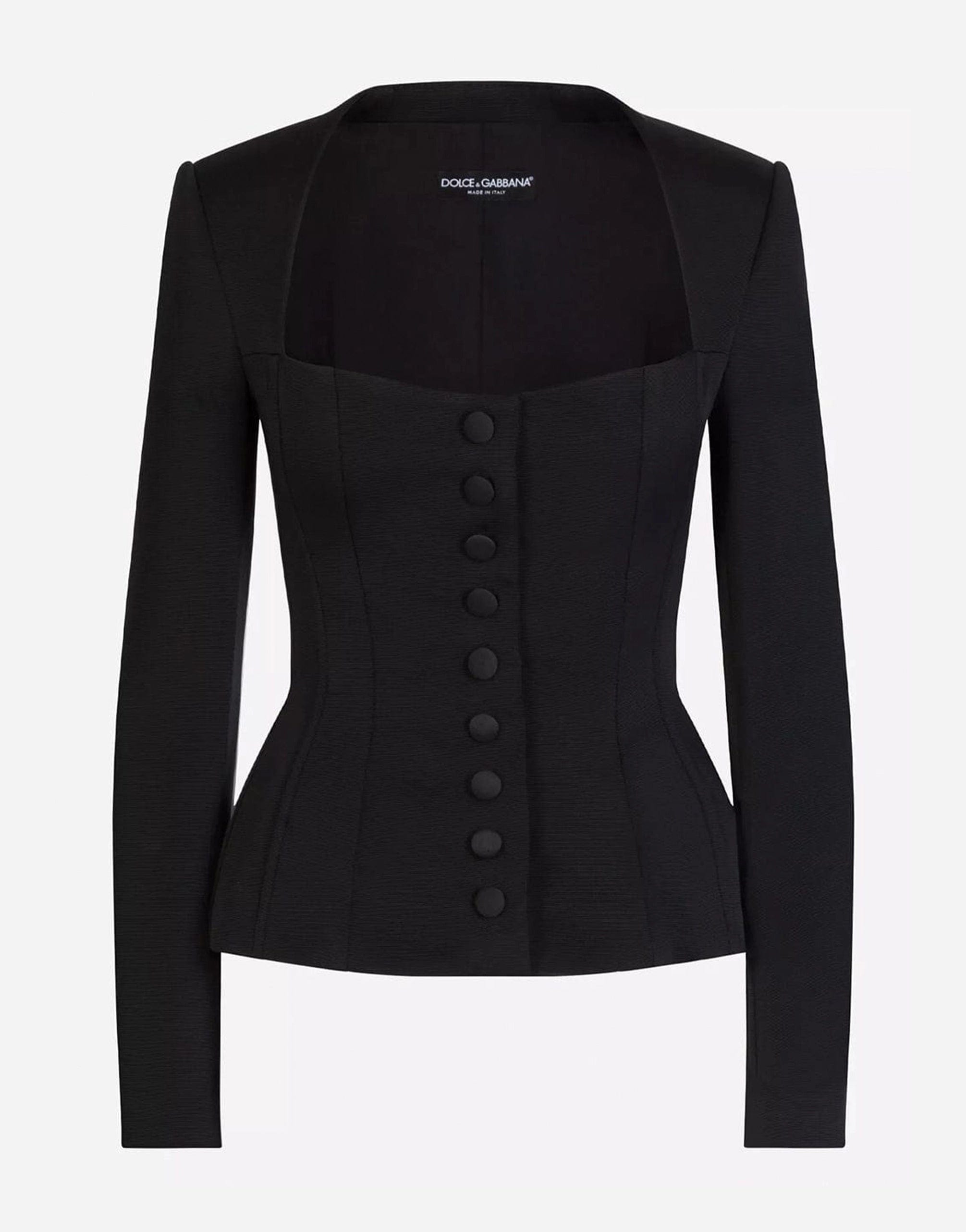 Dolce & Gabbana Faille Single-Breasted Jacket