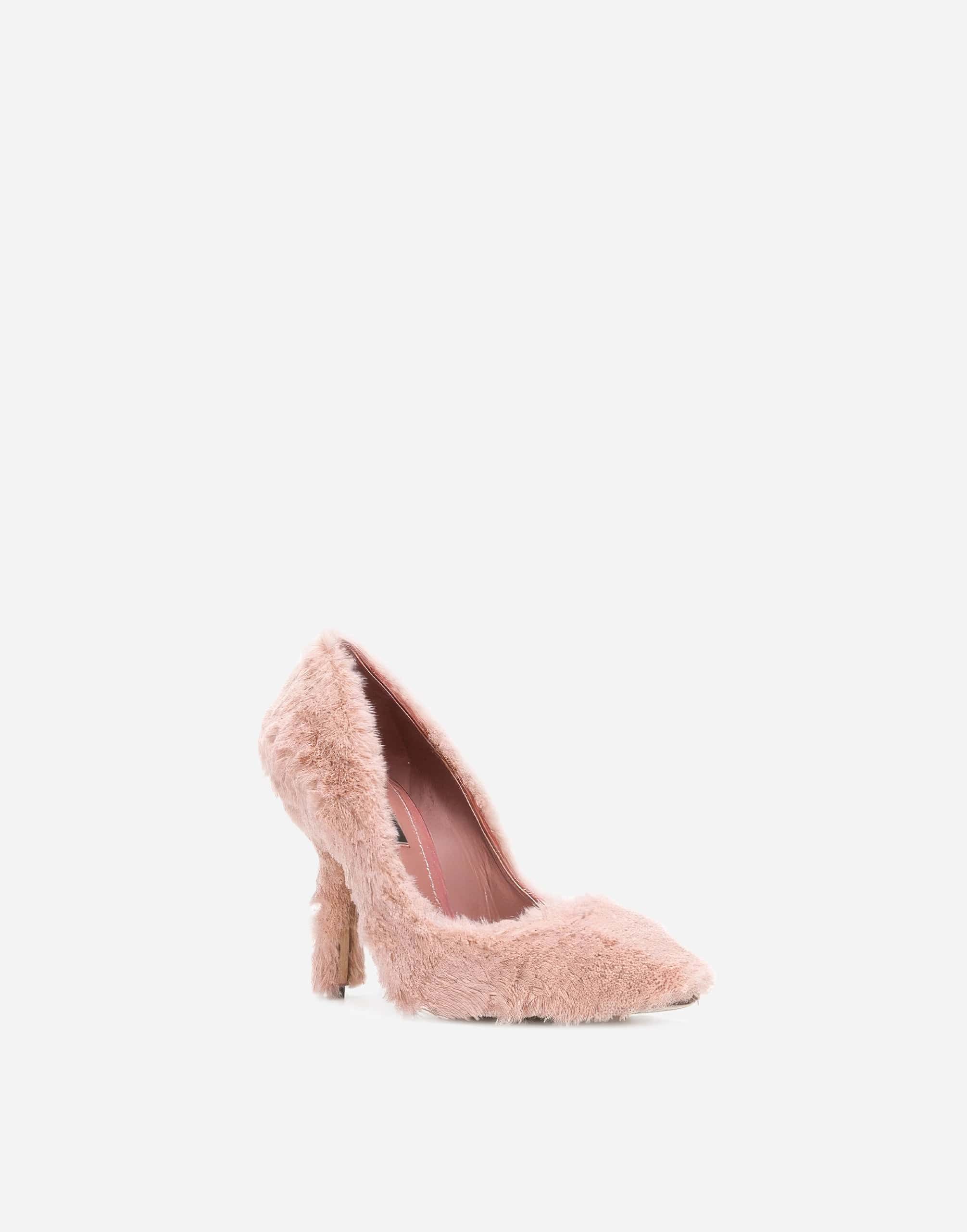 Dolce & Gabbana Faux Fur Pumps