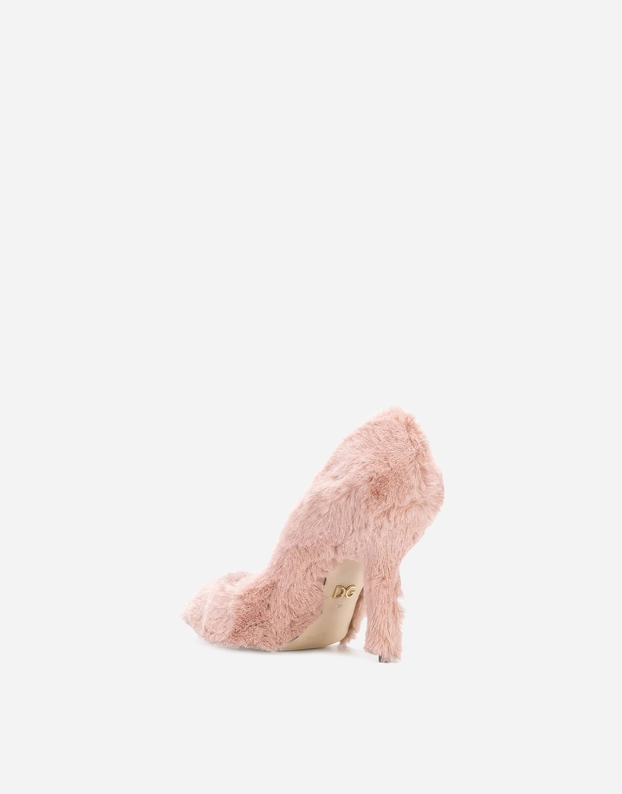 Dolce & Gabbana Faux Fur Pumps