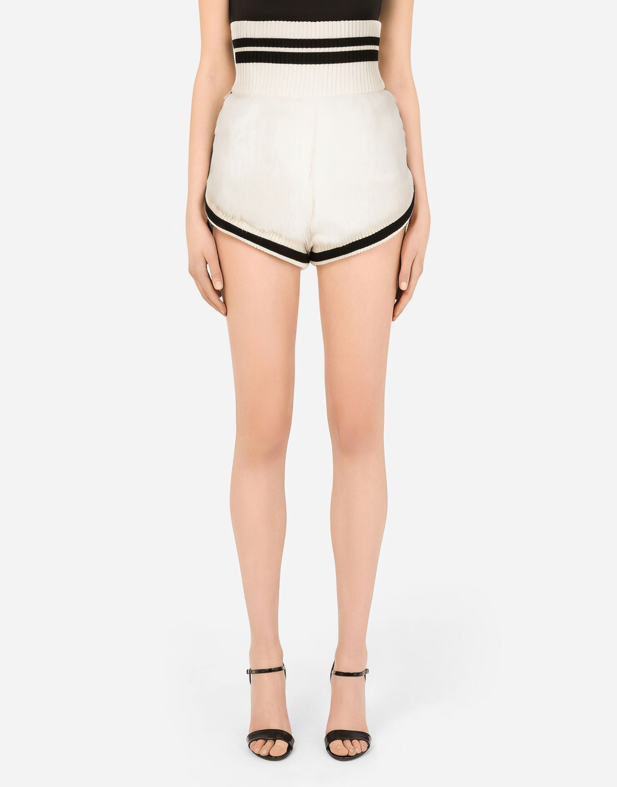 Dolce & Gabbana Faux Fur Shorts