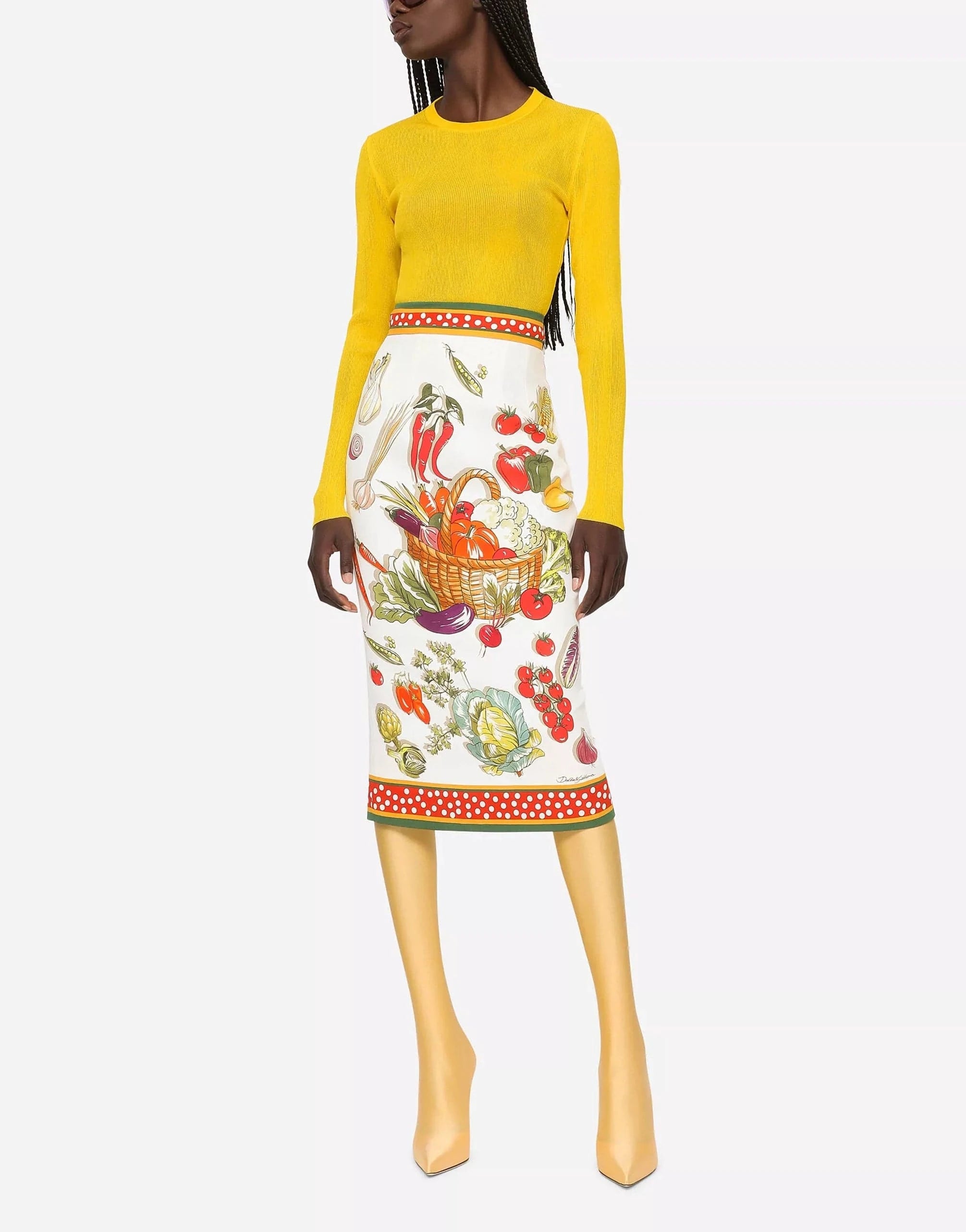 Dolce & Gabbana Fine-Rib Sweater