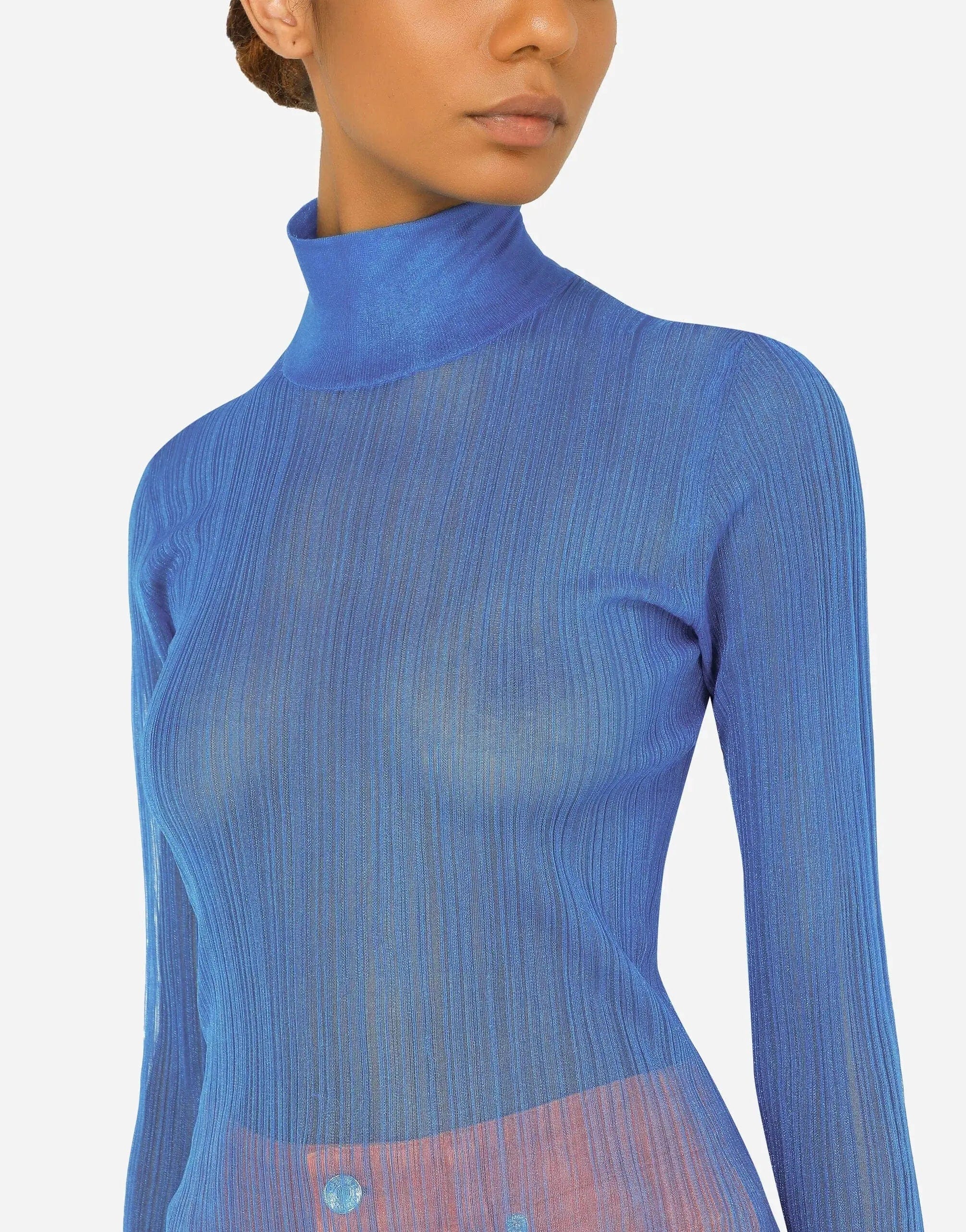 Dolce & Gabbana Fine-Rib Turtle-Neck Sweater