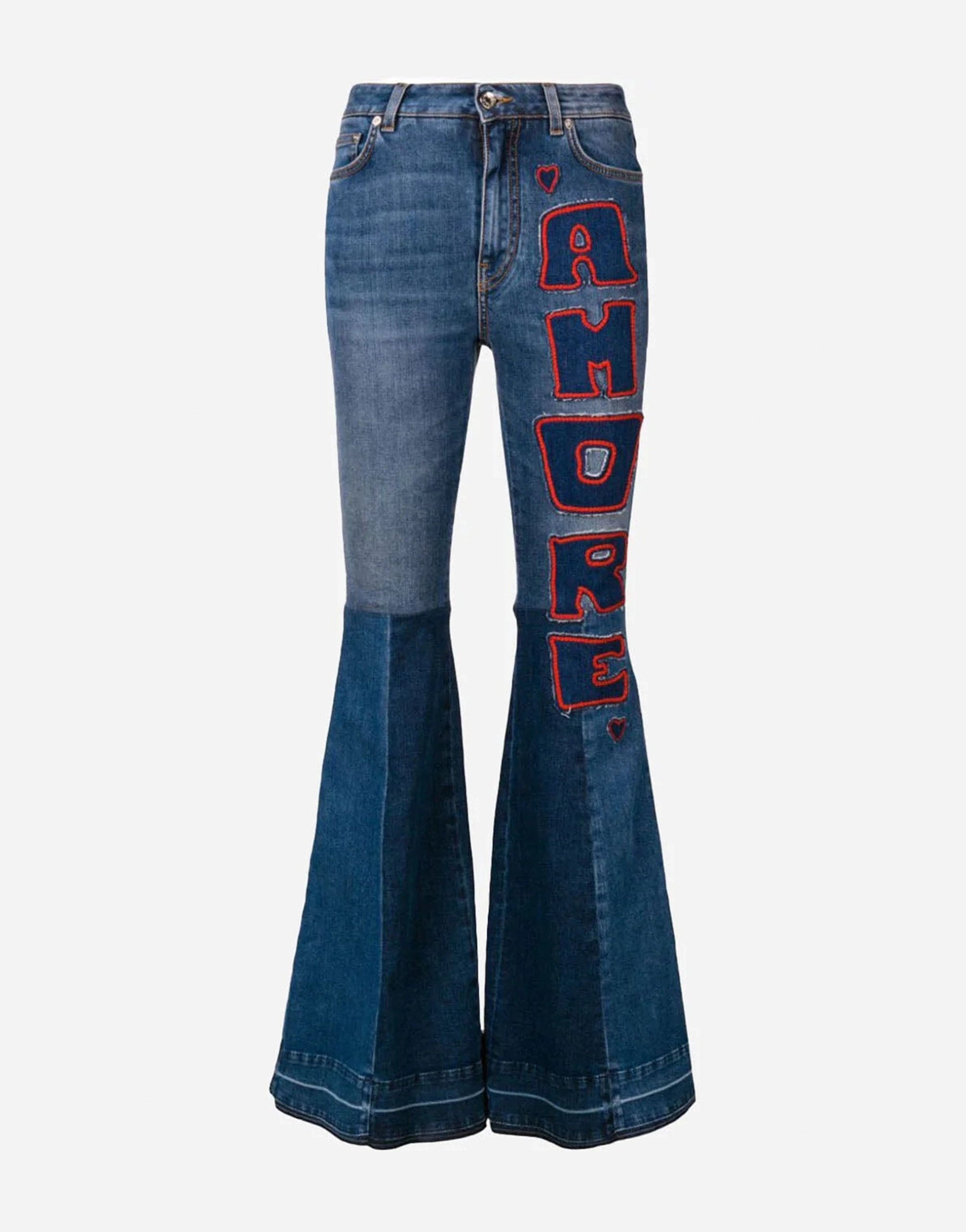 Dolce & Gabbana Flared Amore Jeans | Sendegaro