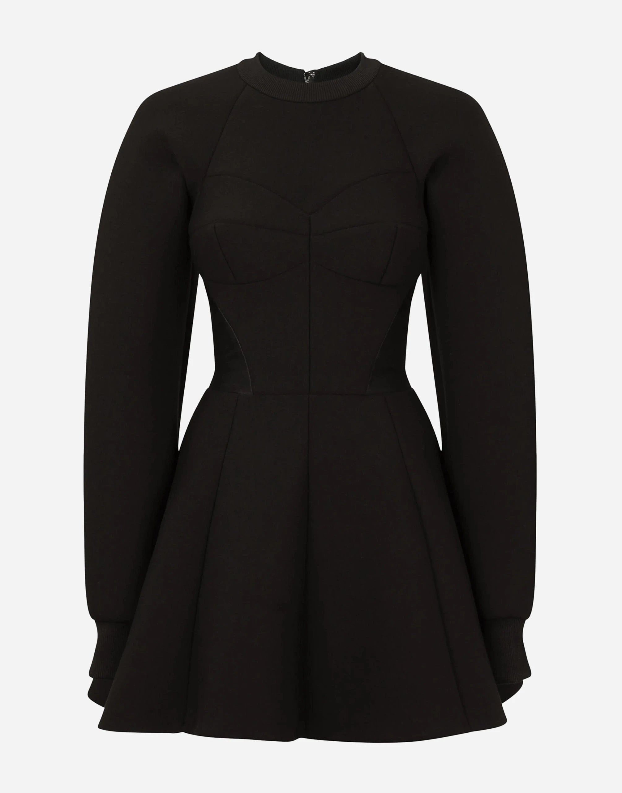 Dolce & Gabbana Flared Fitted-Waistline Dress