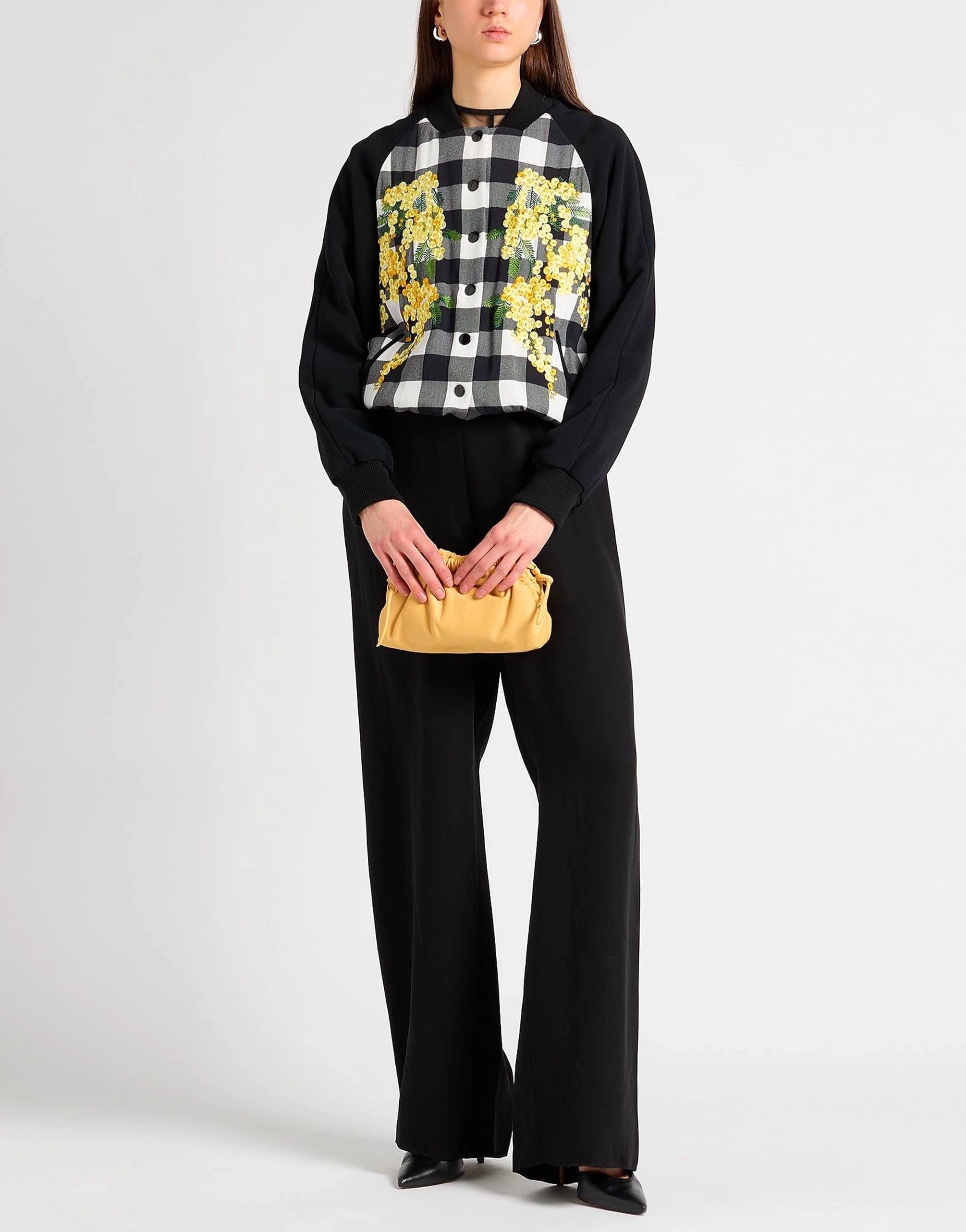 Dolce & Gabbana Floral-Embroidery Bomber Jacket