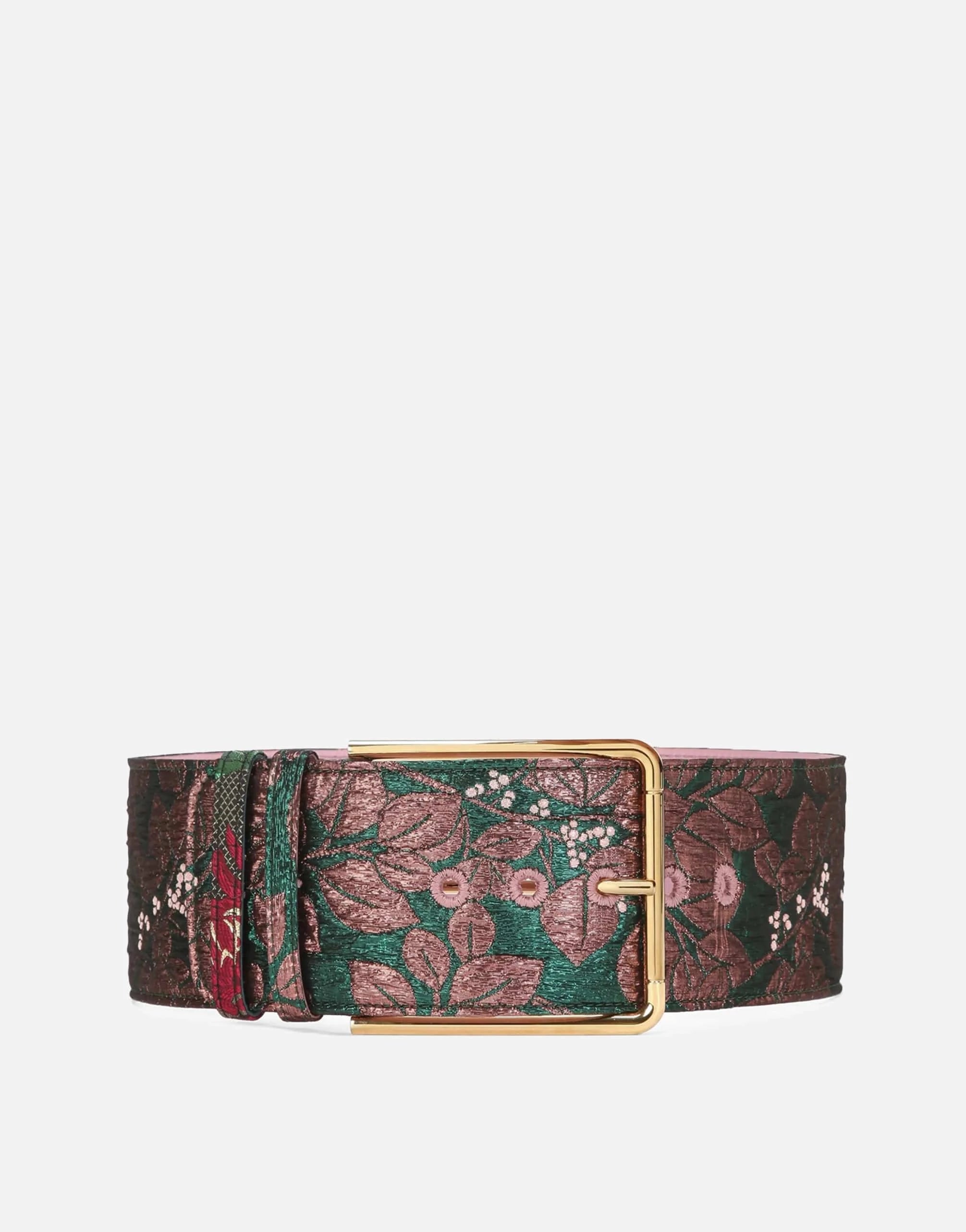 Dolce & Gabbana Floral-Jacquard Belt