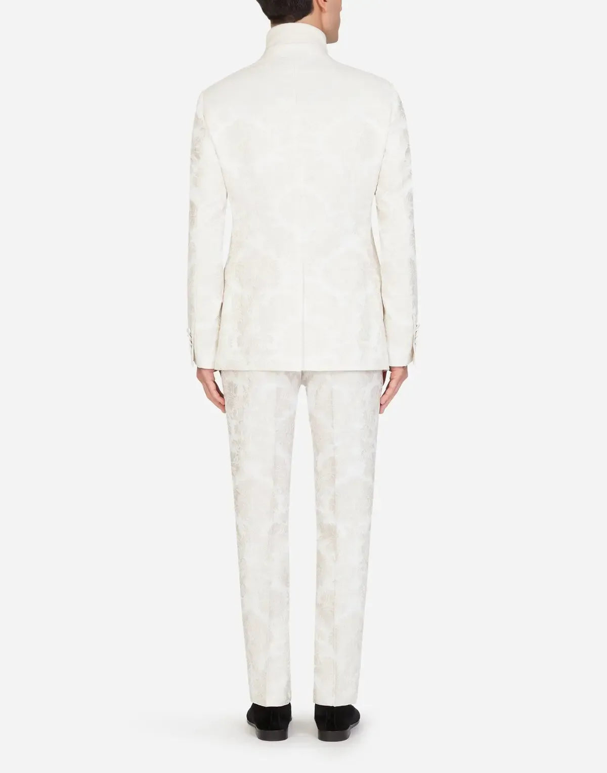 Dolce & Gabbana Dolce & Gabbana Floral Jacquard Martini-Fit Blazer