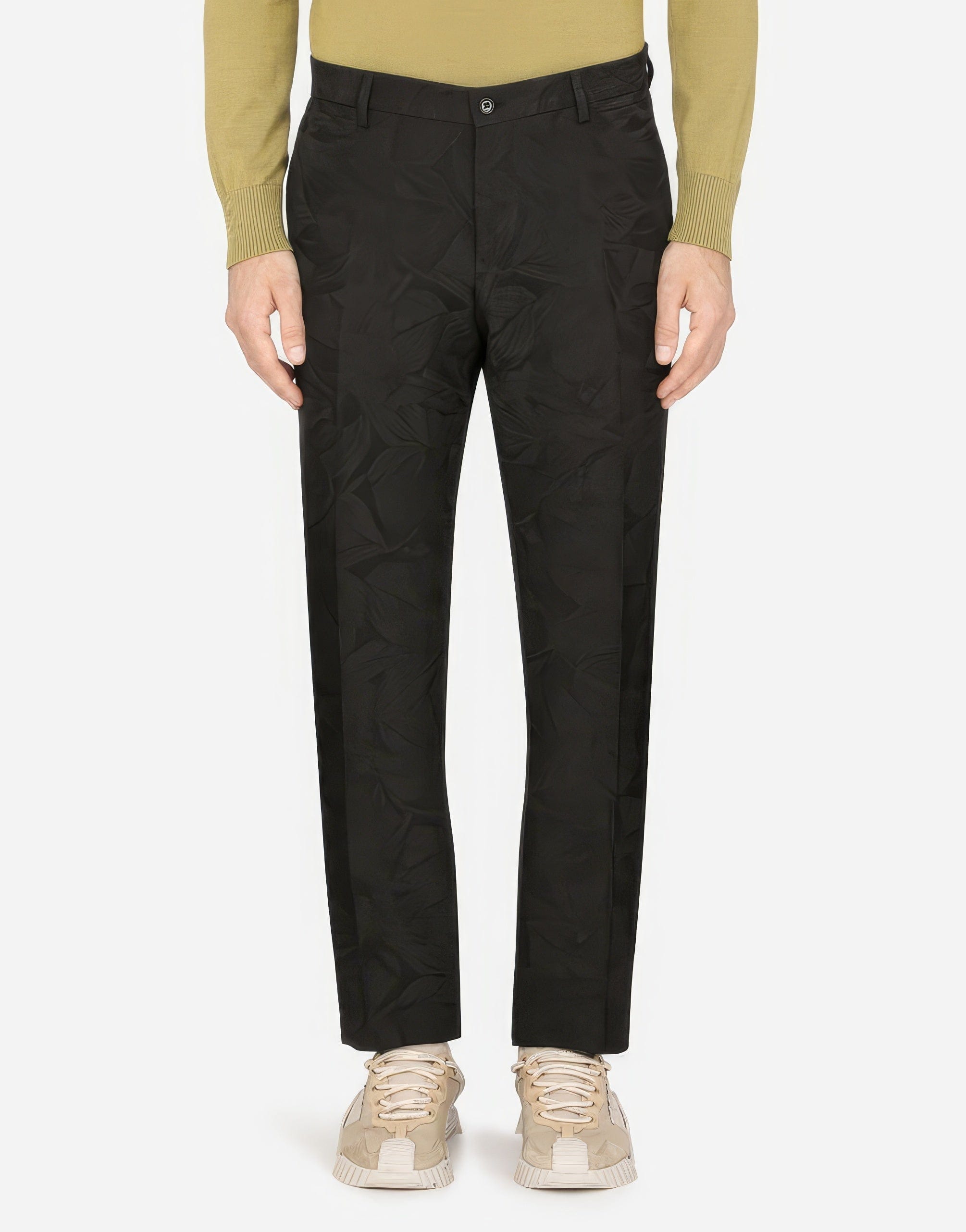 Dolce & Gabbana Floral Jacquard Martini-Fit Suit