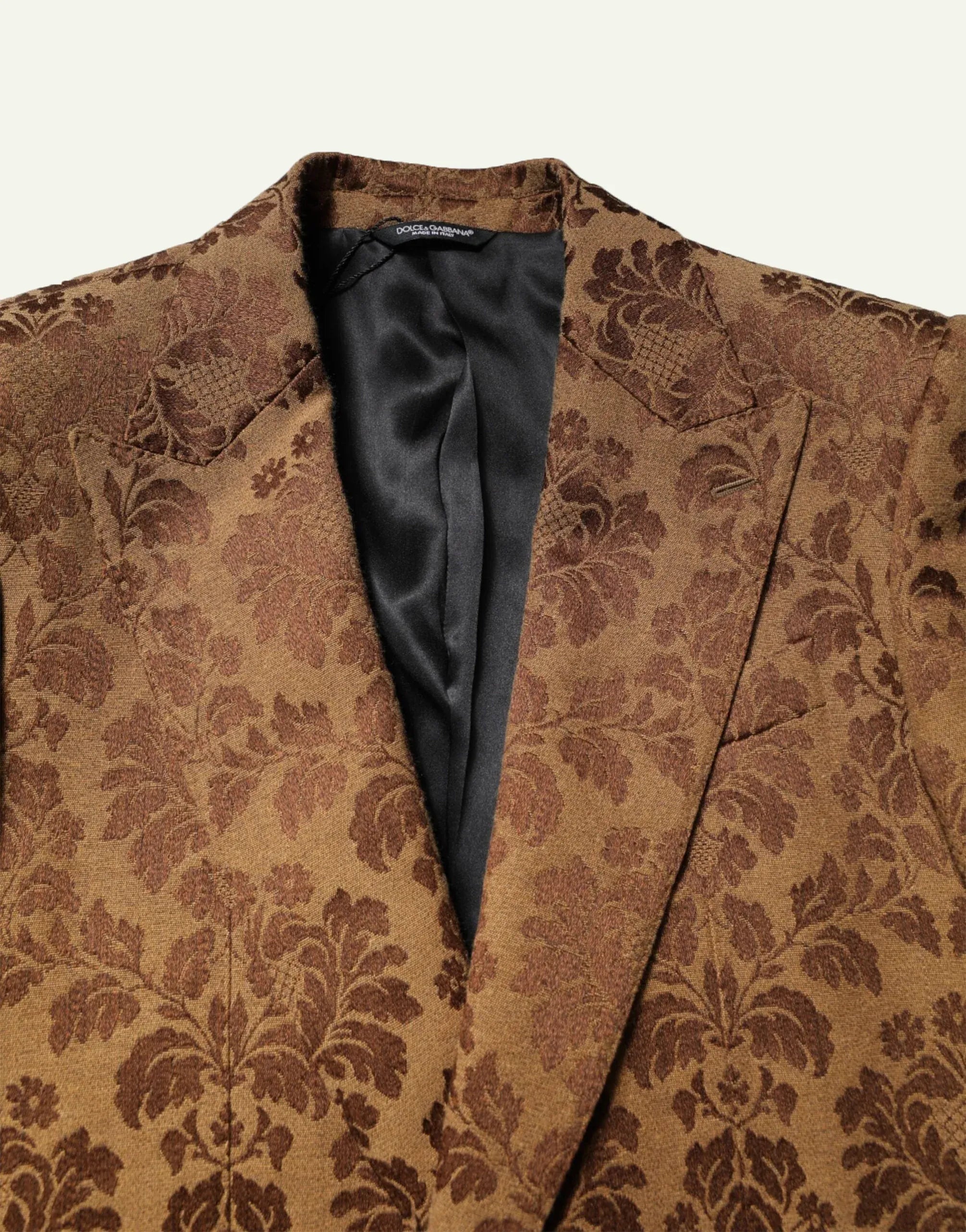 Dolce & Gabbana Floral Jacquard Sicilia-Fit Two-Piece Suit