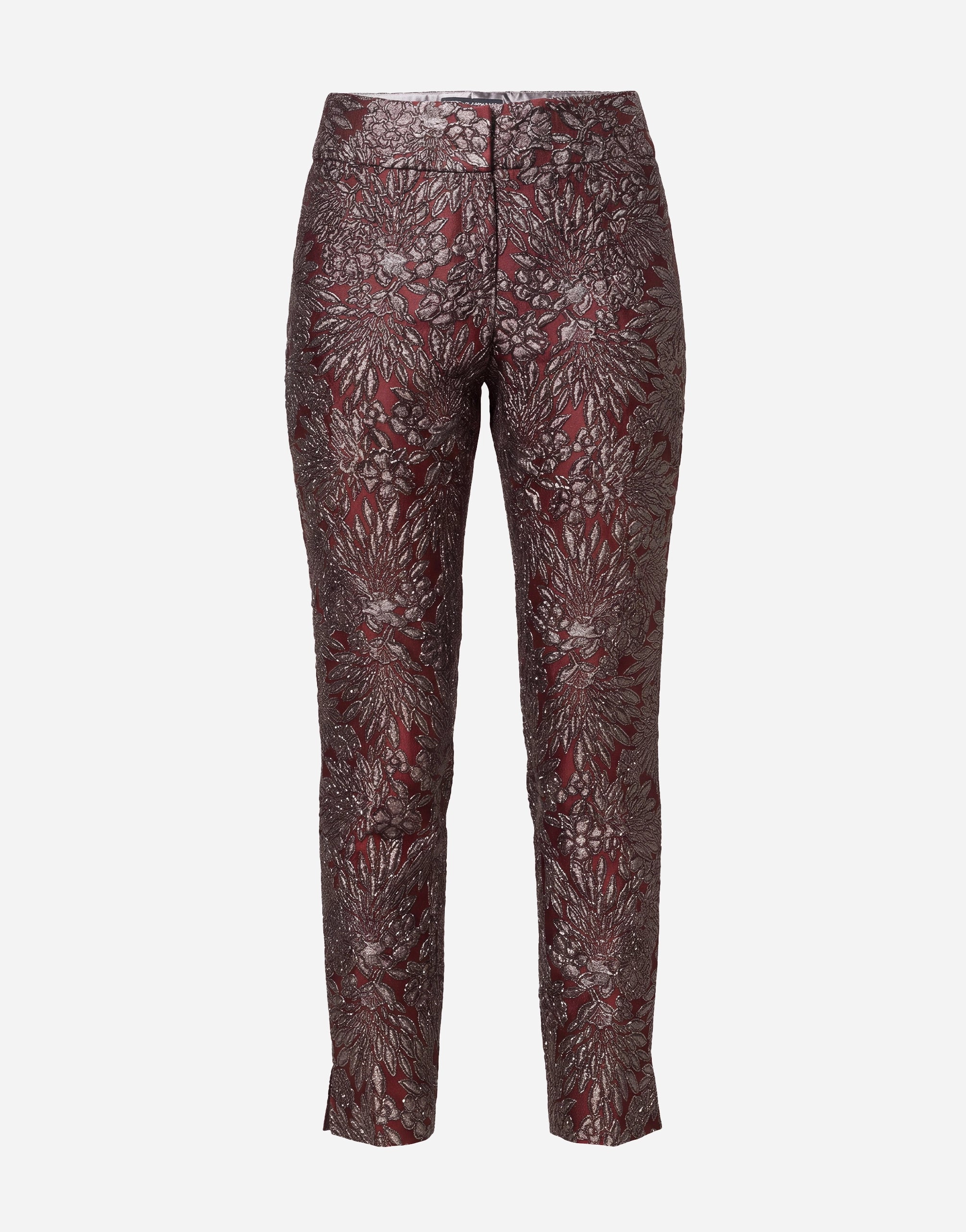 Calças jacquard floral Dolce & Gabbana