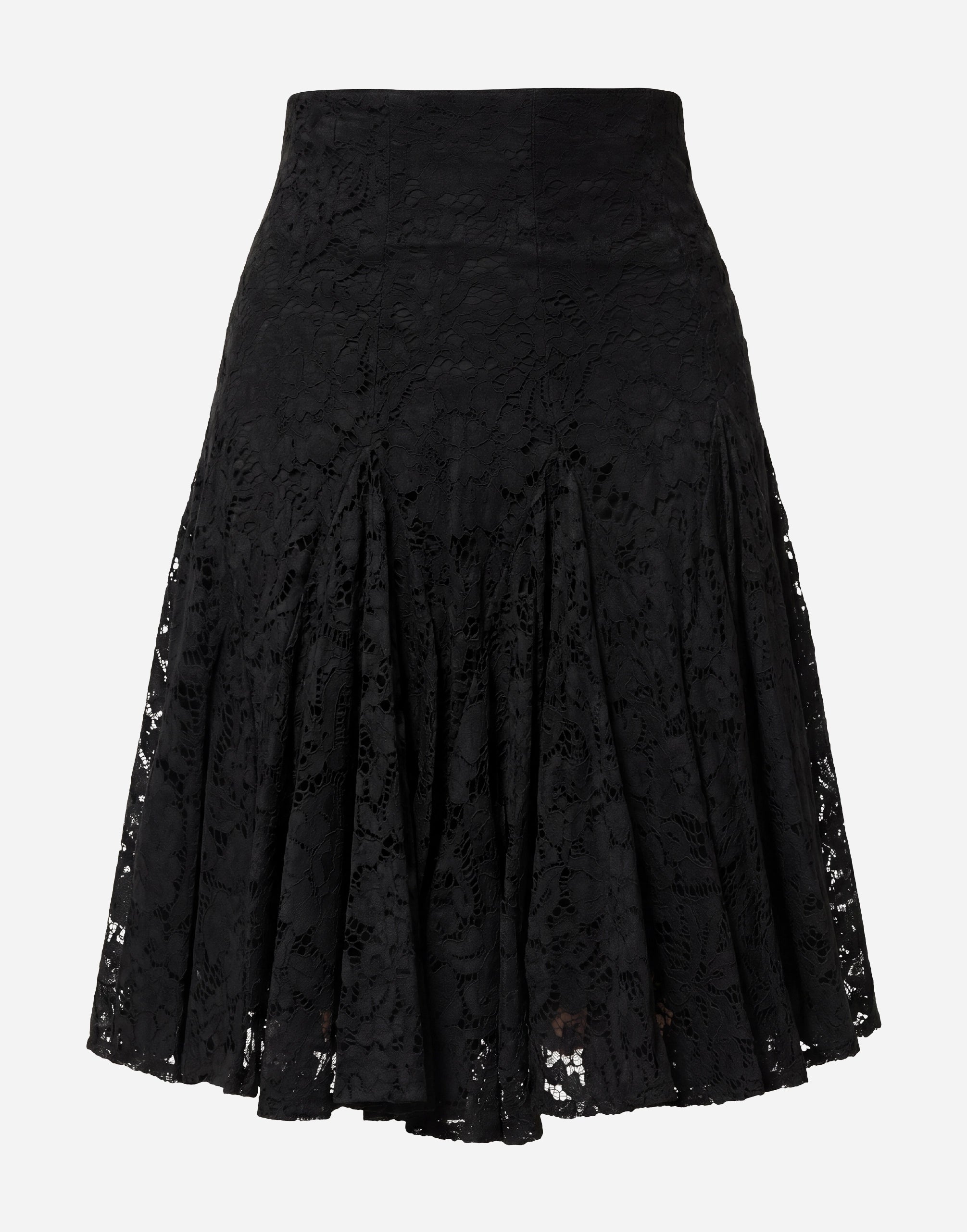 Dolce & Gabbana Midirock aus floraler Spitze